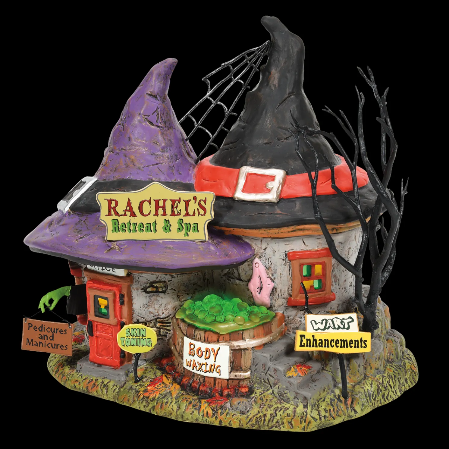 Department 56 Snow Village Halloween Rachel's Retreat & Spa Building 6007781