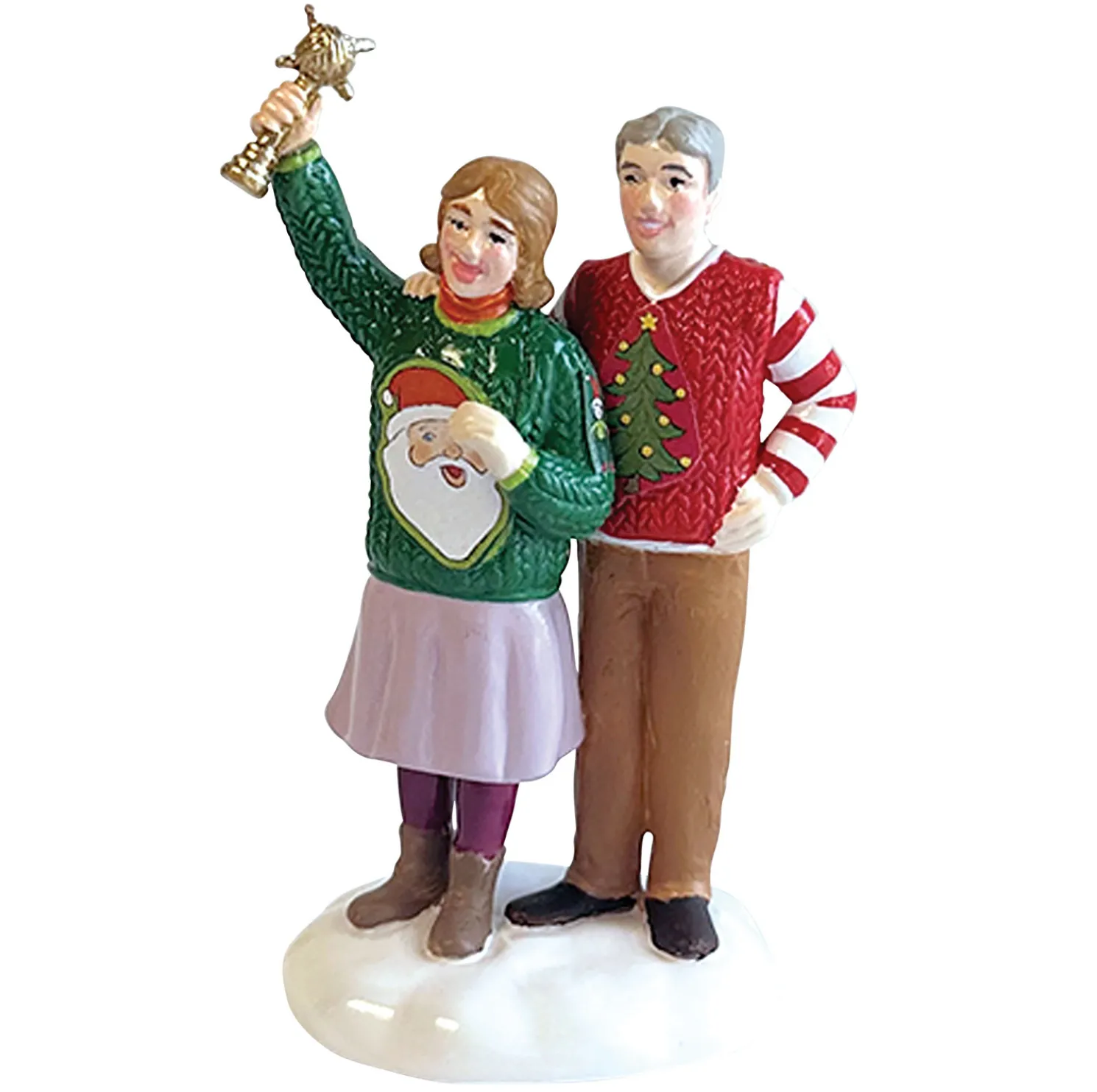 Department 56 Snow Village Ugliest Sweater Champion Figure 6013587