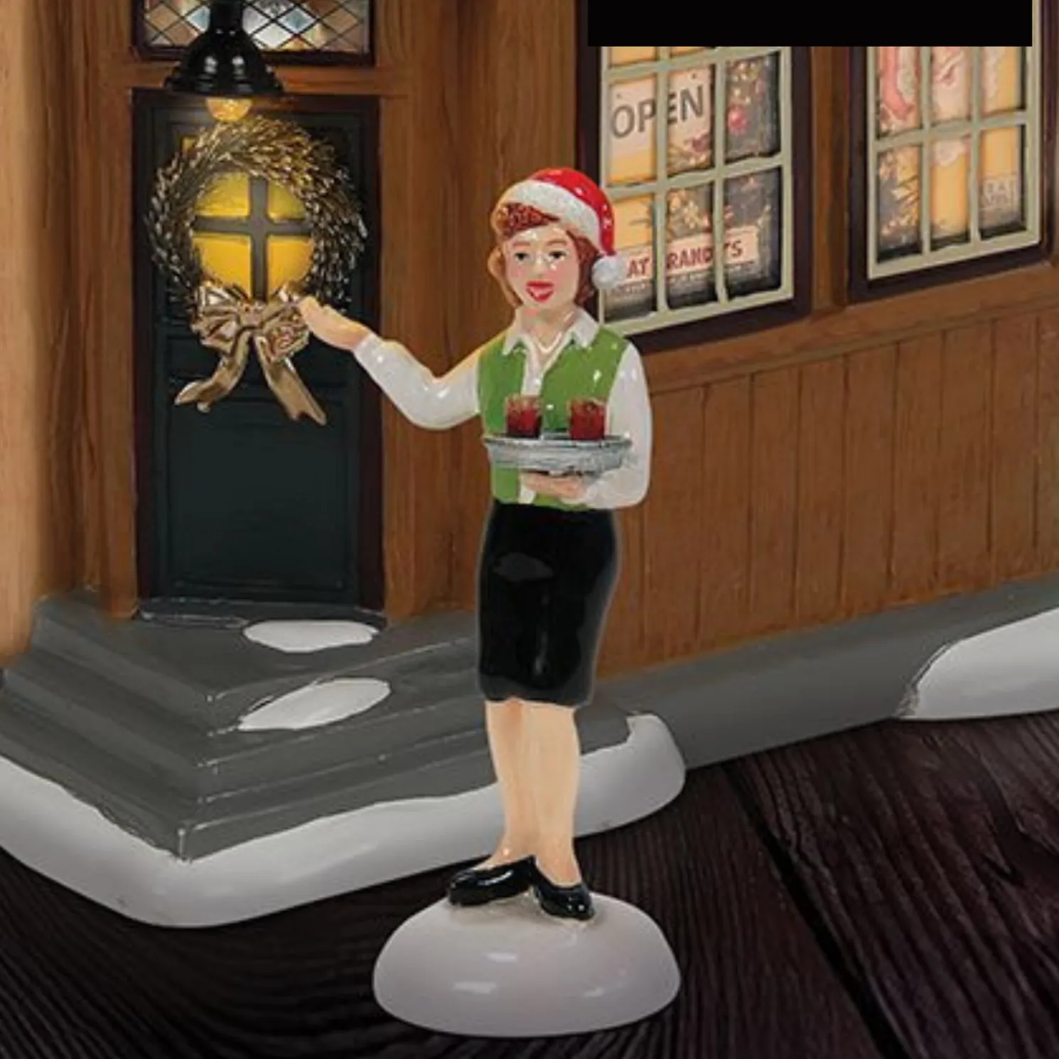 Department 56 Snow Village Welcome To Brandy's Figure 6017438