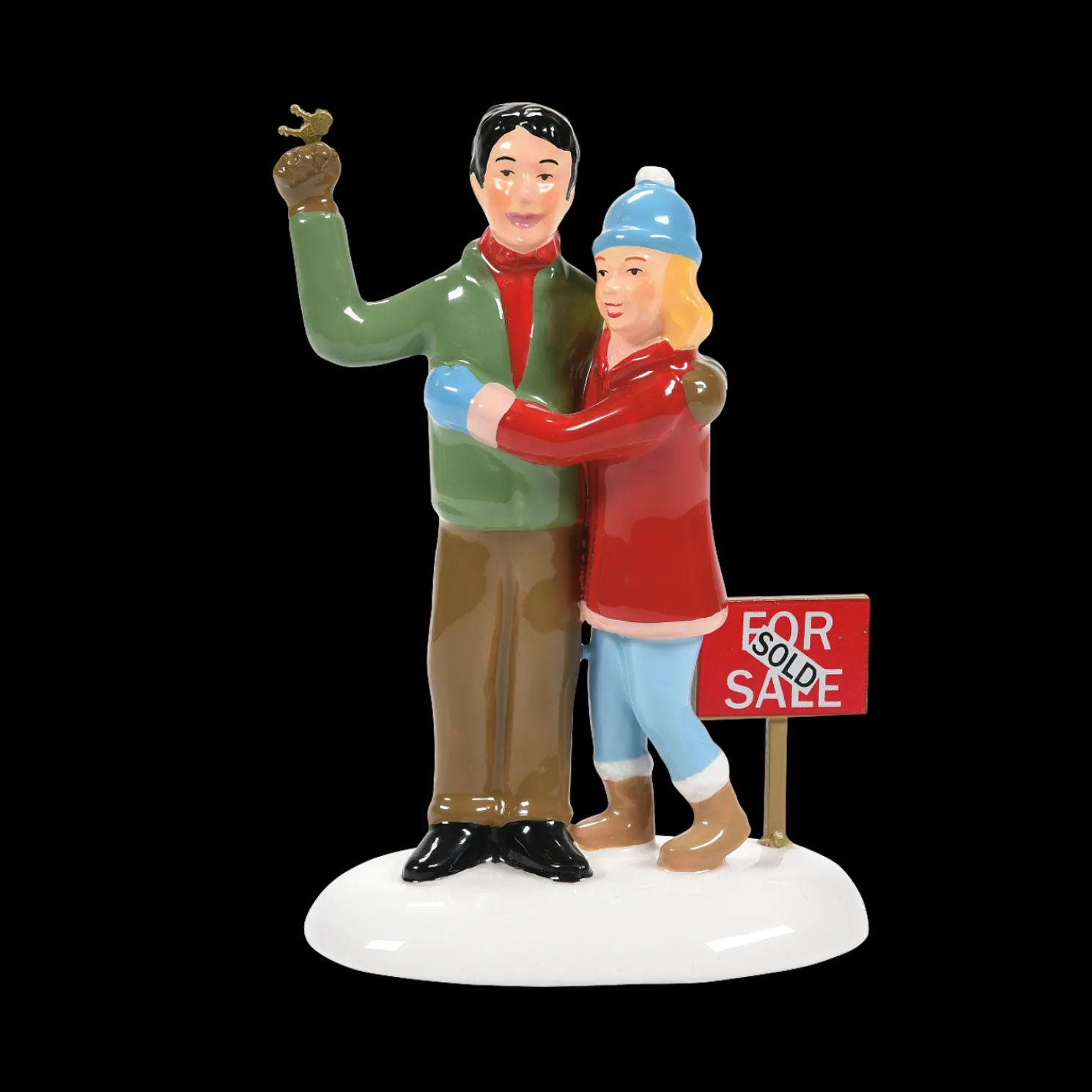 Department 56 Snow Village Just In Time For The Holidays Figure 6009717