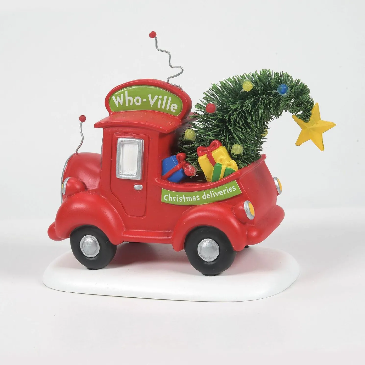 Department 56 The Grinch Village Who-ville Christmas Deliveries Figure 6009729