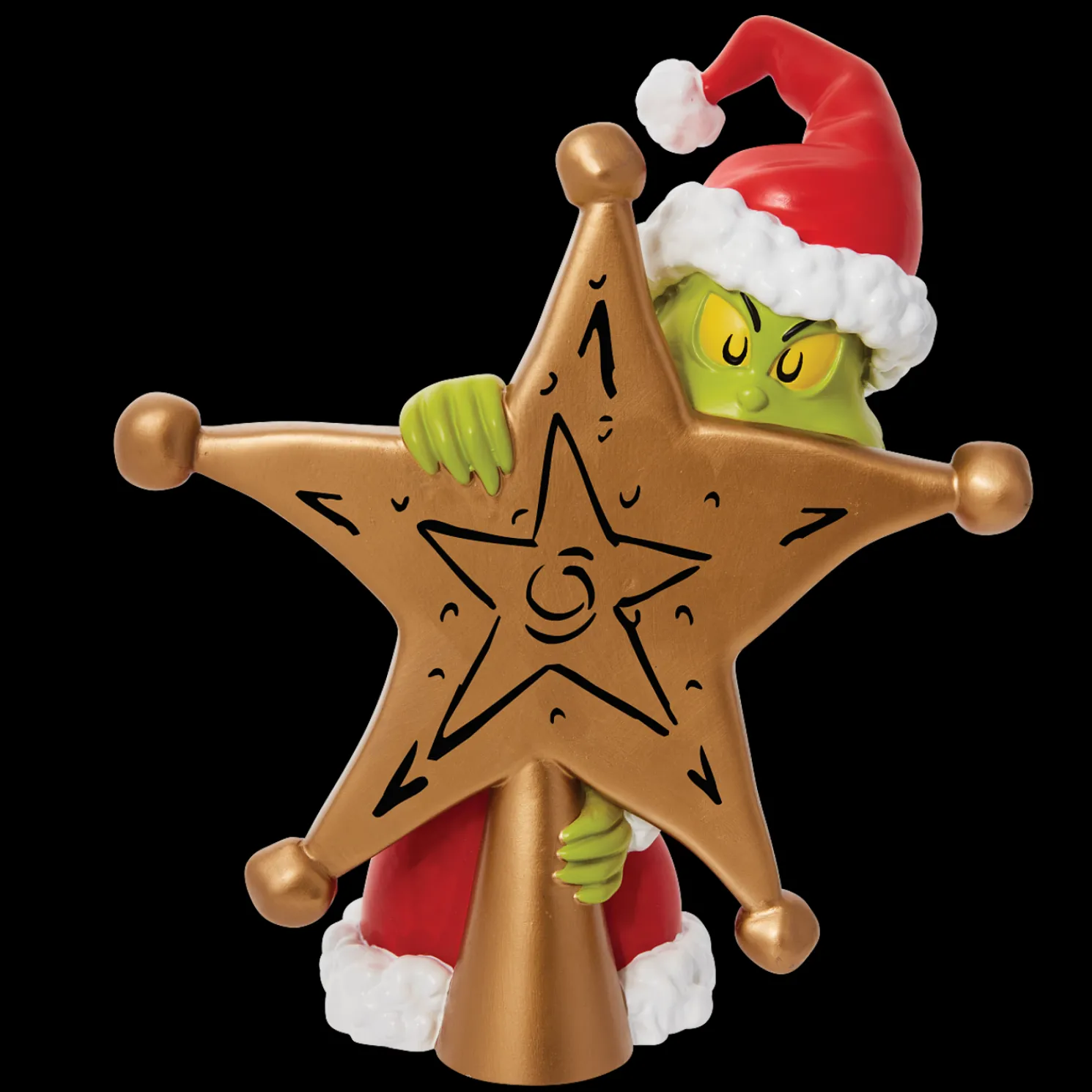 Department 56 The Grinch Christmas Tree Topper 6010970