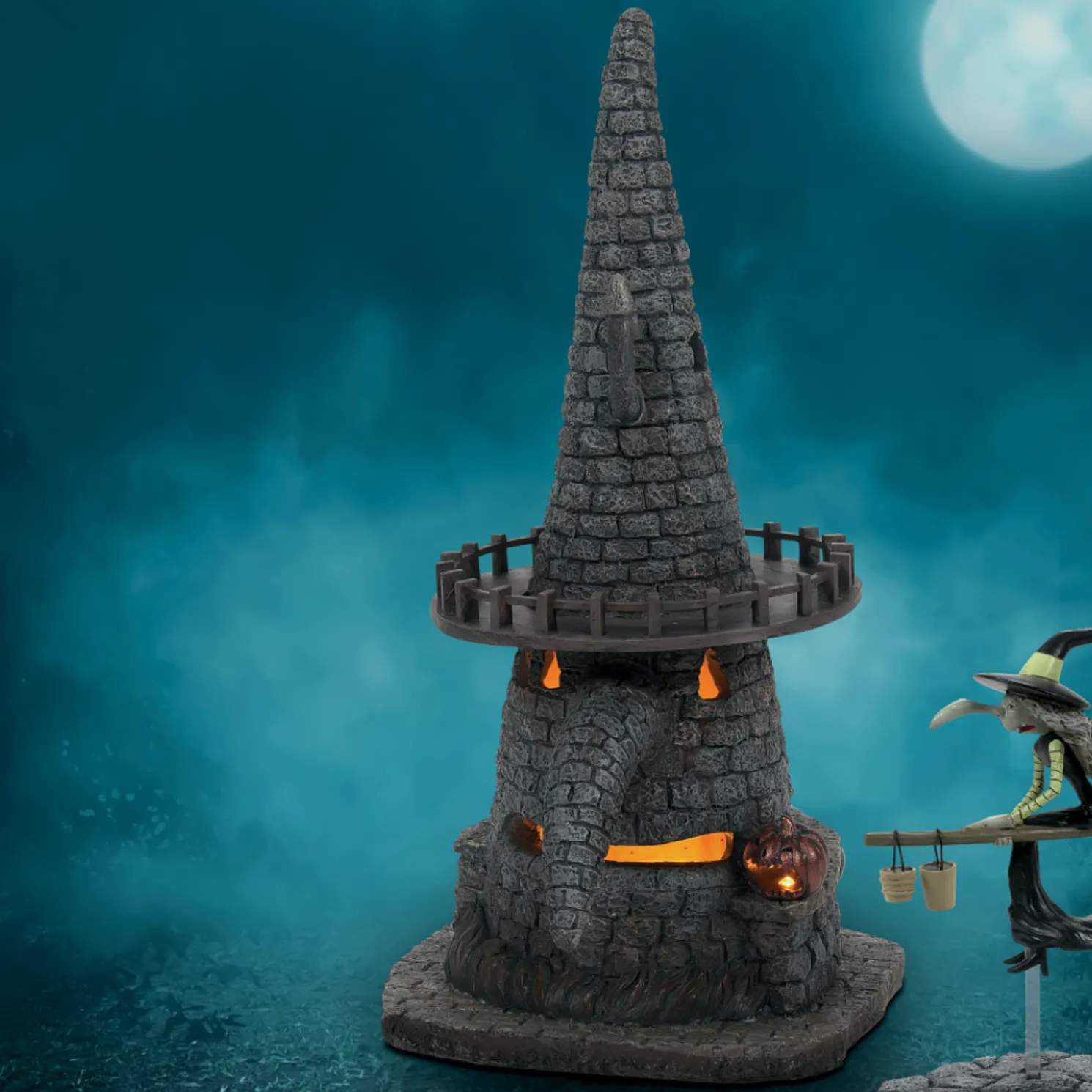Department 56 The Nightmare Before Christmas Village Witch Tower 6012291