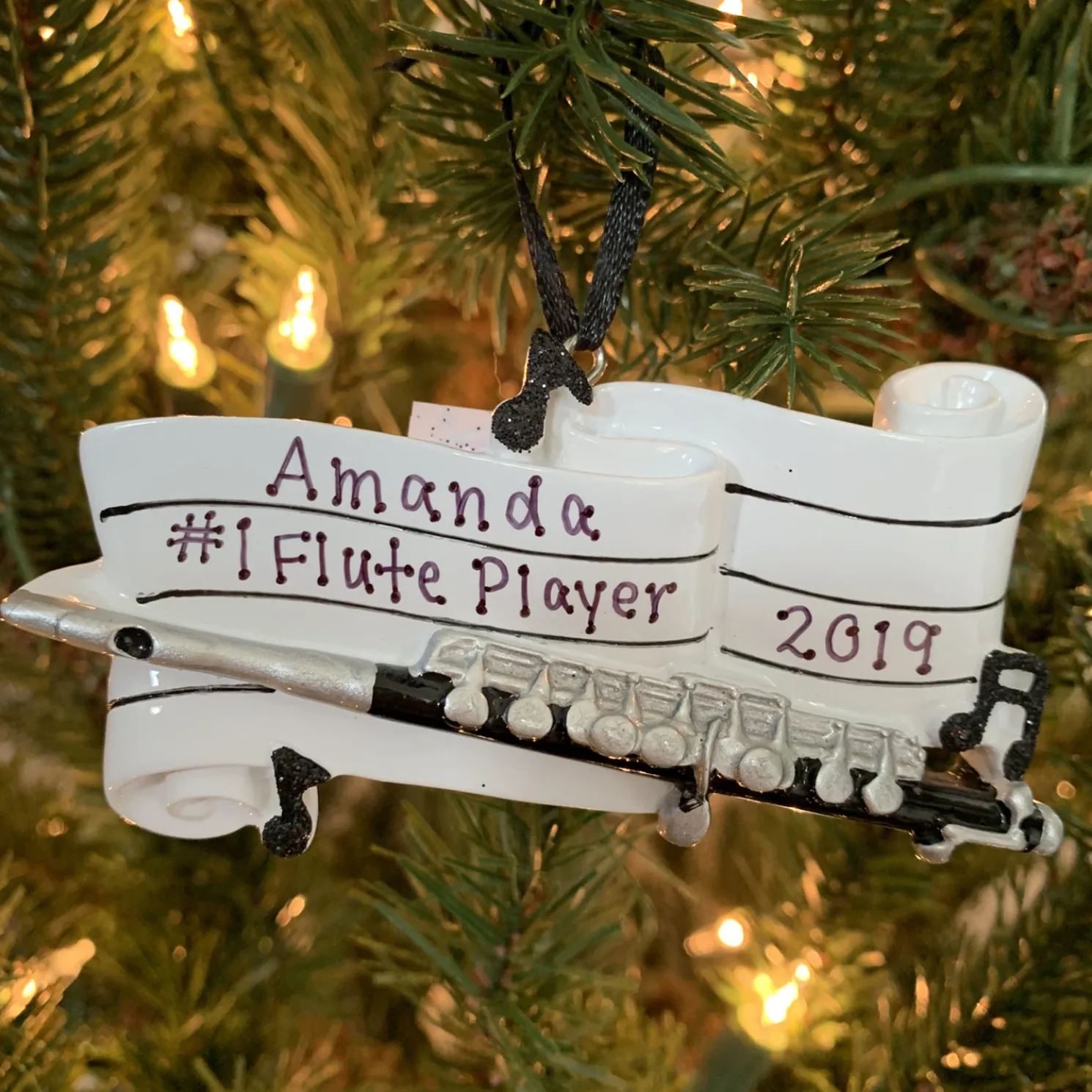 Flute Personalized Christmas Ornament OR1684