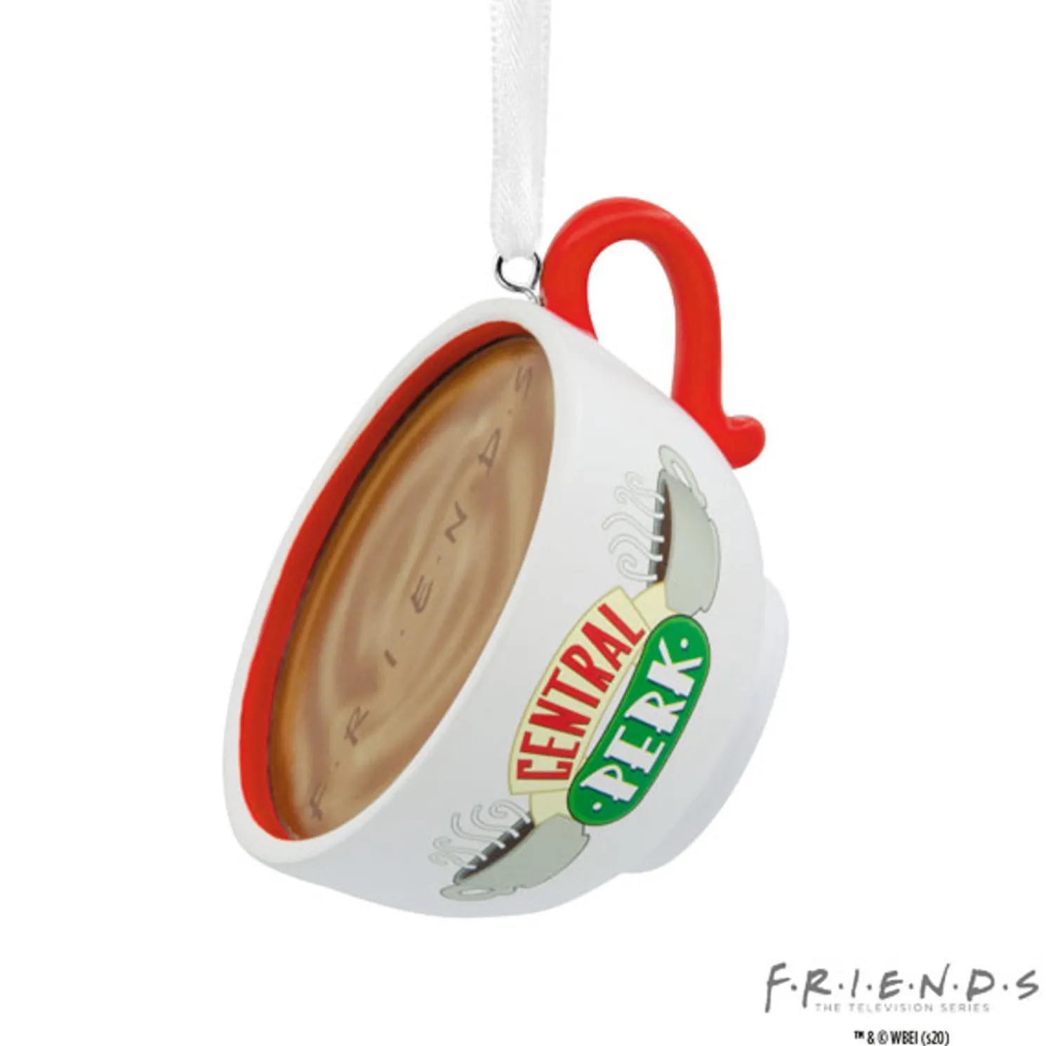 Hallmark 3" Central Perk Friends Mug Christmas Ornament 2HCM9360