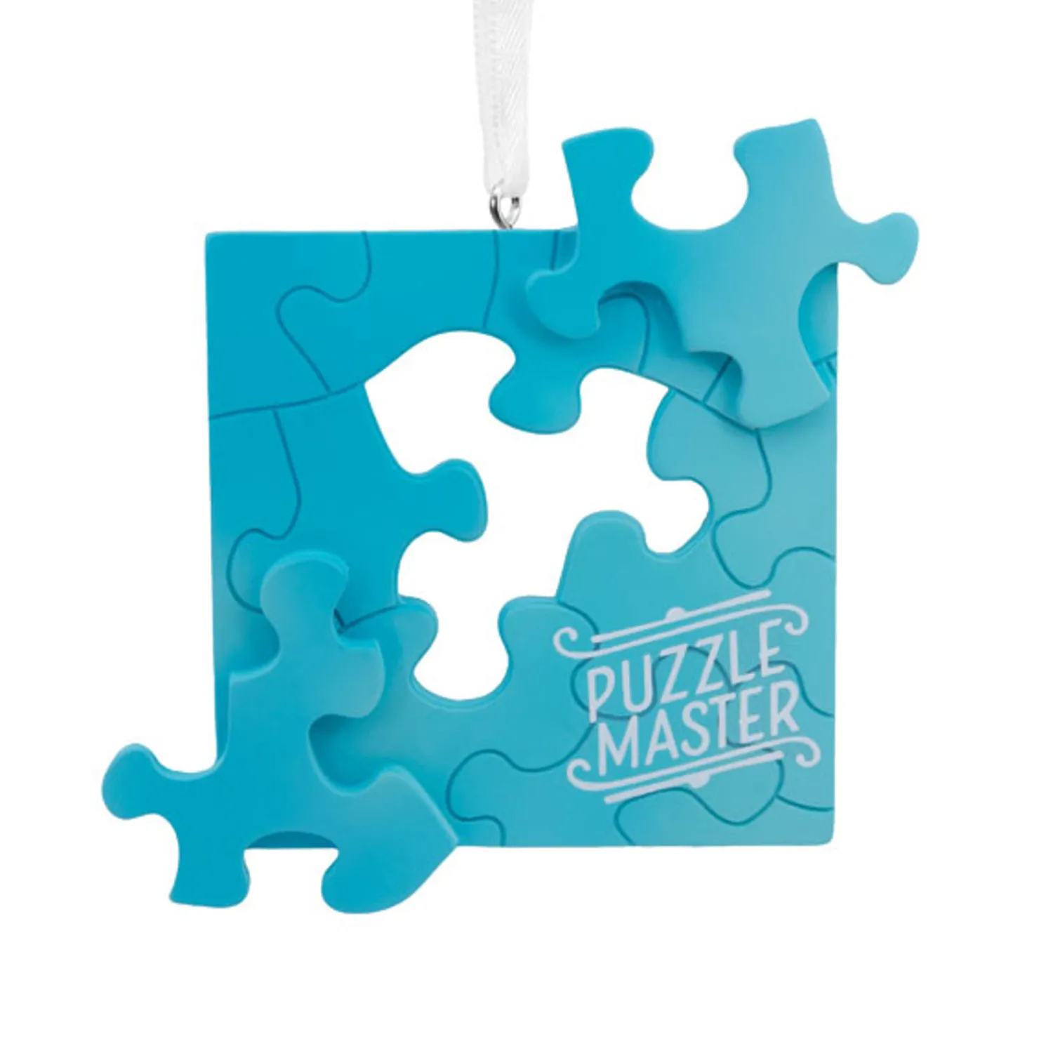 Hallmark 3" Puzzle Master Christmas Ornament 1HGO2995