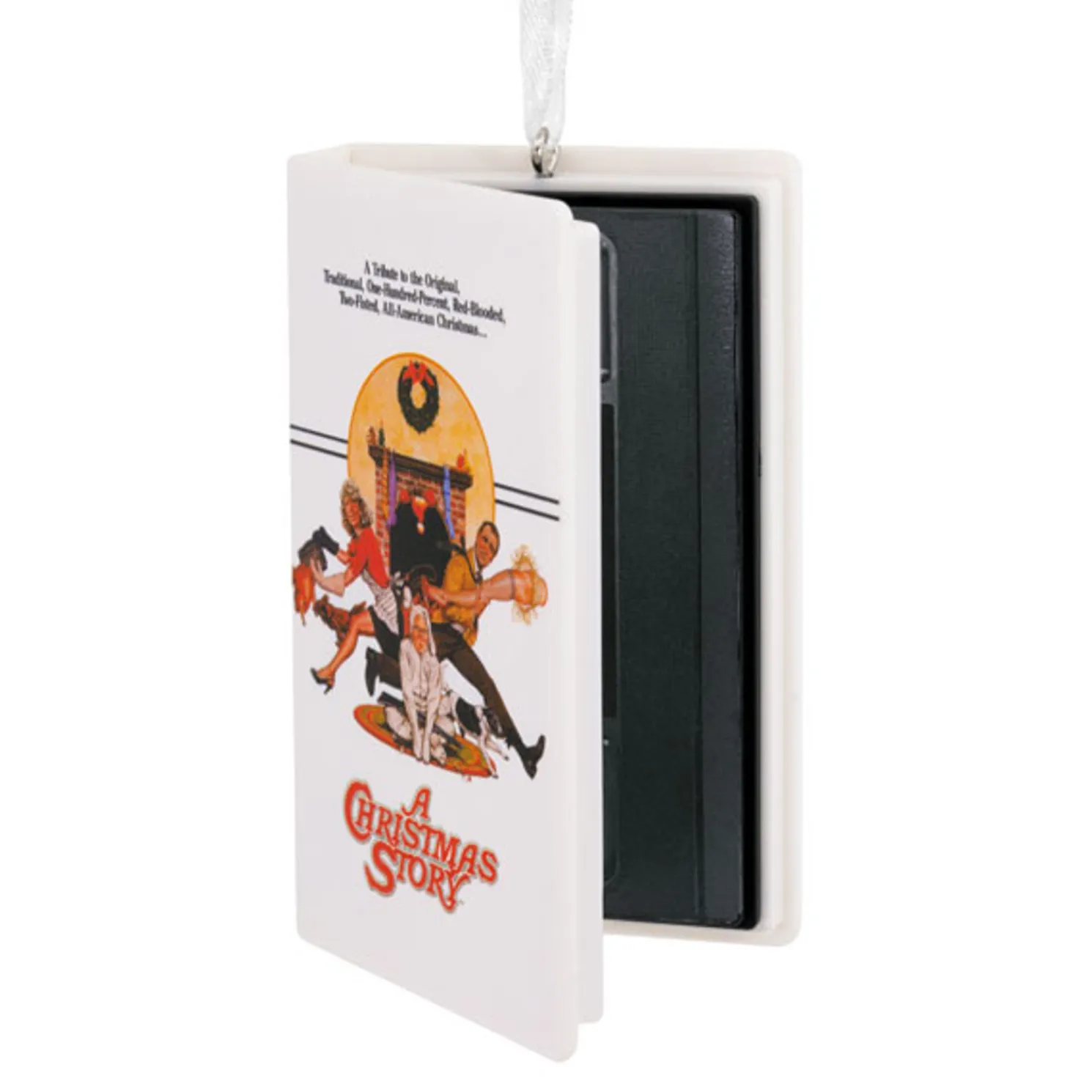 Hallmark 3" VHS A Christmas Story Christmas Ornament 2HCM6042