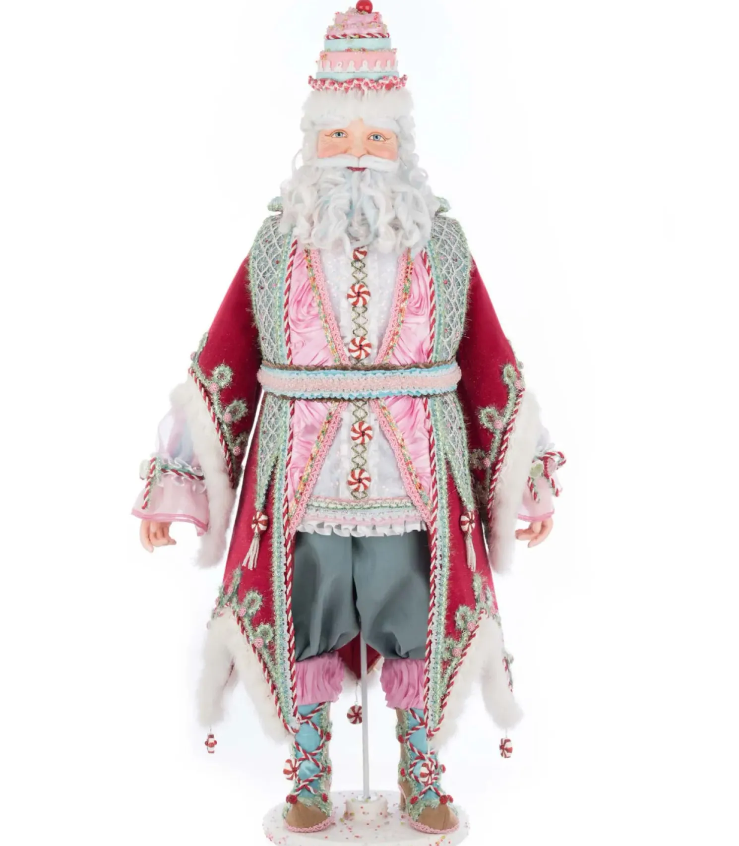Katherine's Collection 36" Sweet Delights Kris Kringleberry Santa Doll Christmas Decoration 28-528718