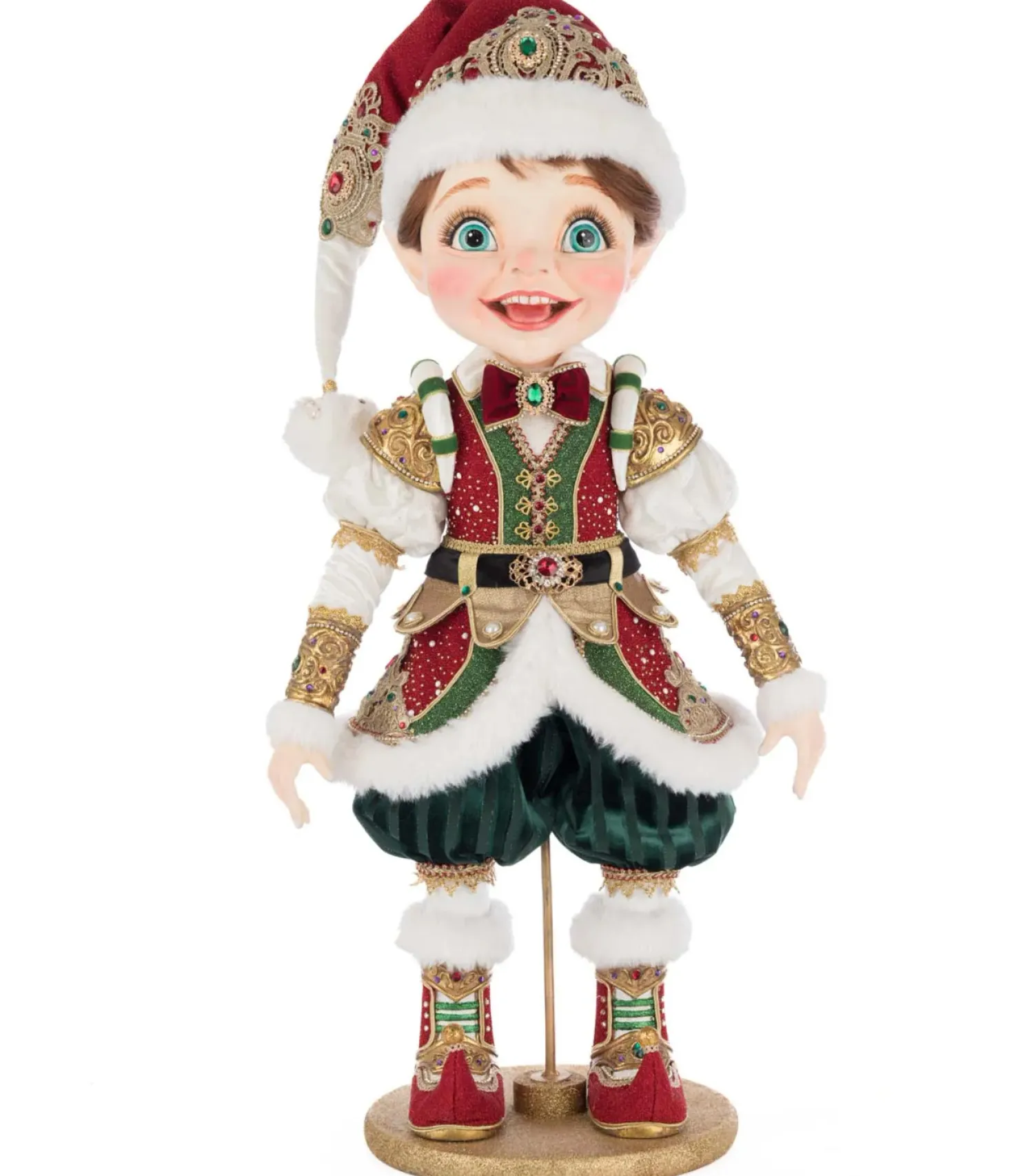 Katherine's Collection 26.5" Royal Christmas Ball William Wintersnap Doll Christmas Decoration 28-528812