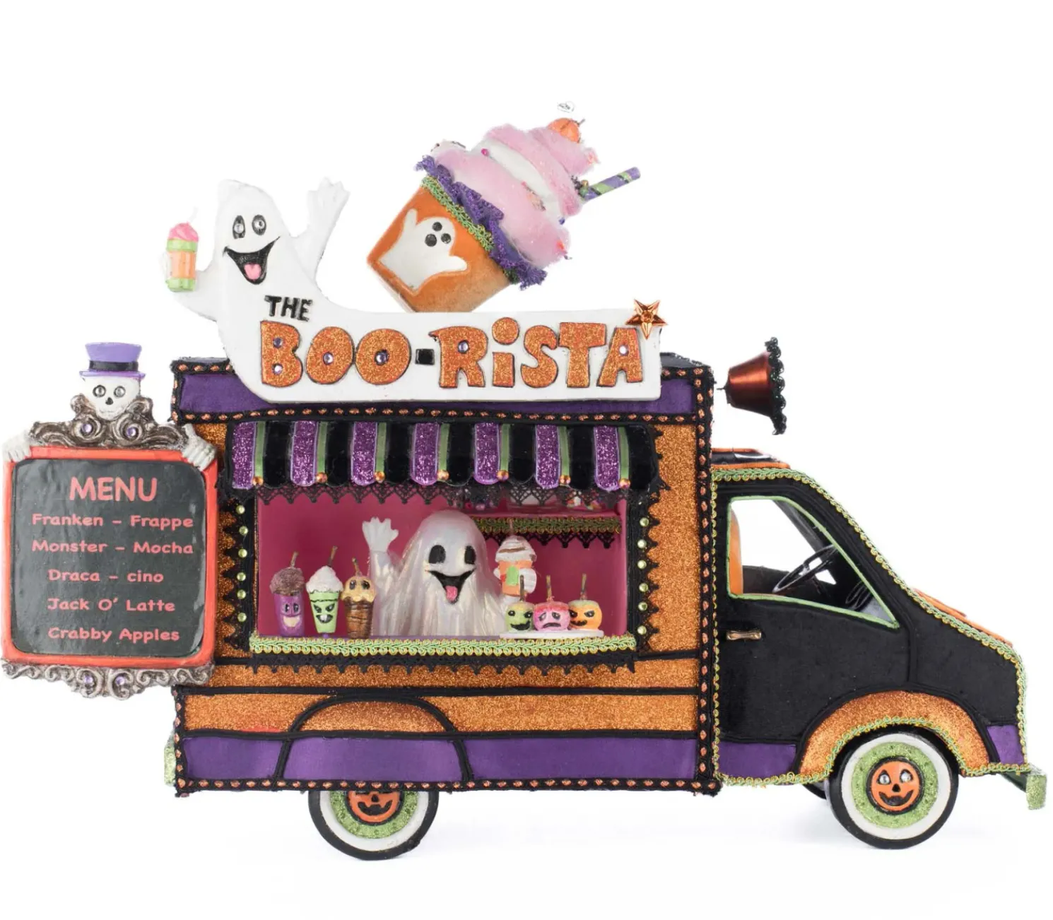 Katherine's Collection 15" Boo-Rista Truck Halloween Decoration 28-528633