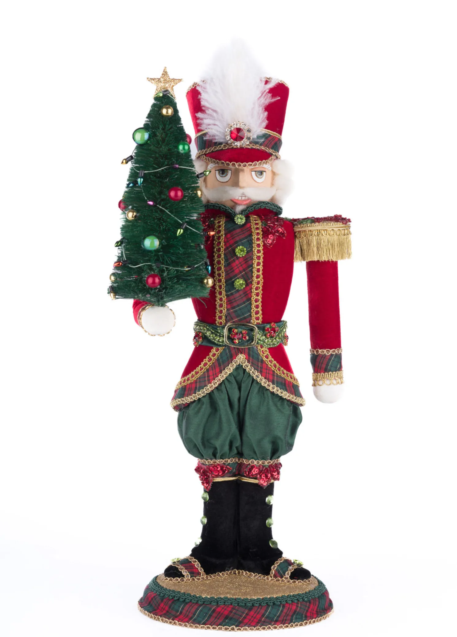 Katherine's Collection 18.5" Admiral Terrance Tartan Christmas Figure 28-428568