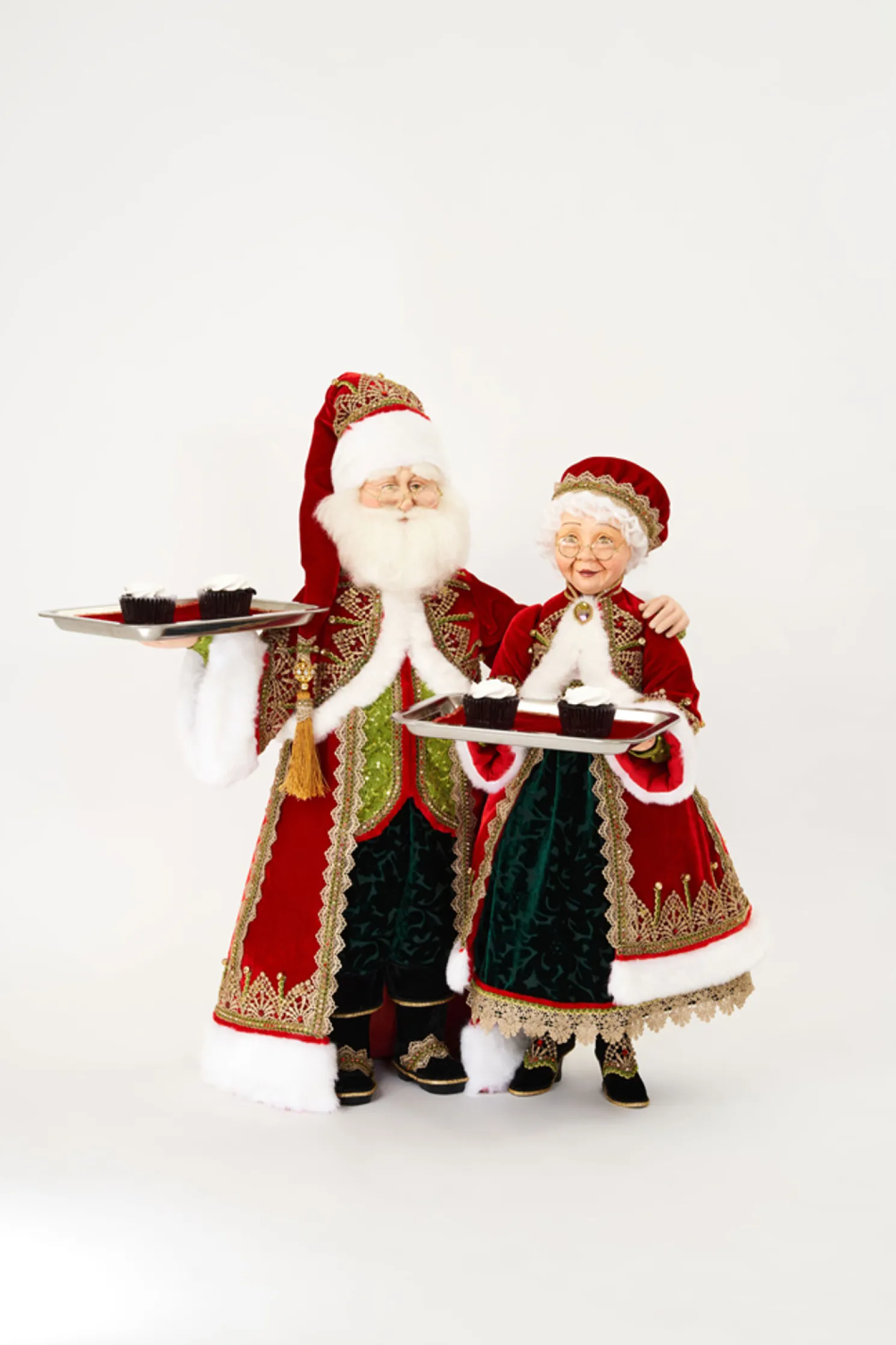 Katherine's Collection 32" All The Trimmings Mr and Mrs Trimmings Serving Piece 28-228582