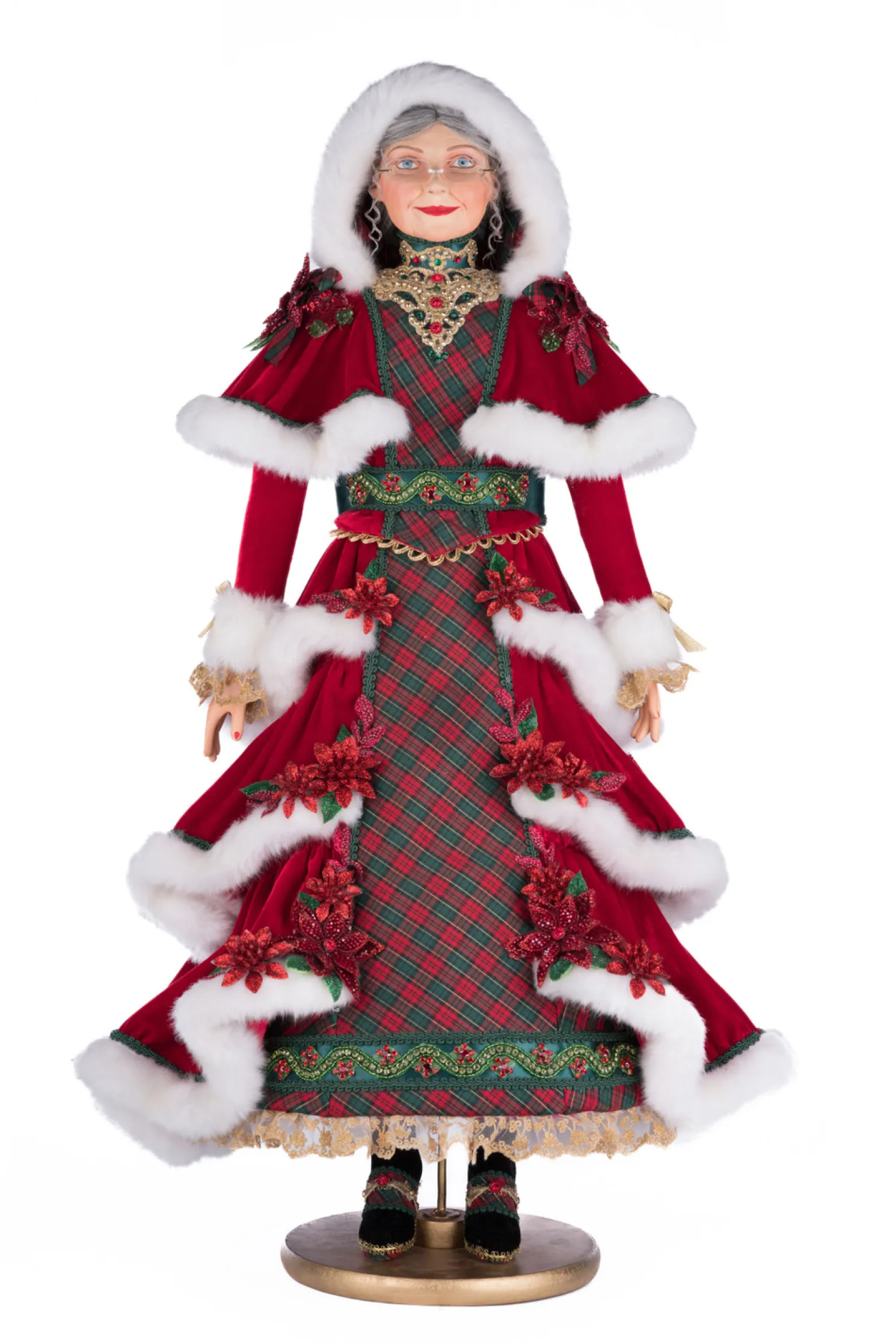 Katherine's Collection 32" Merry Magic Mrs. Claus Christmas Doll 28-428312