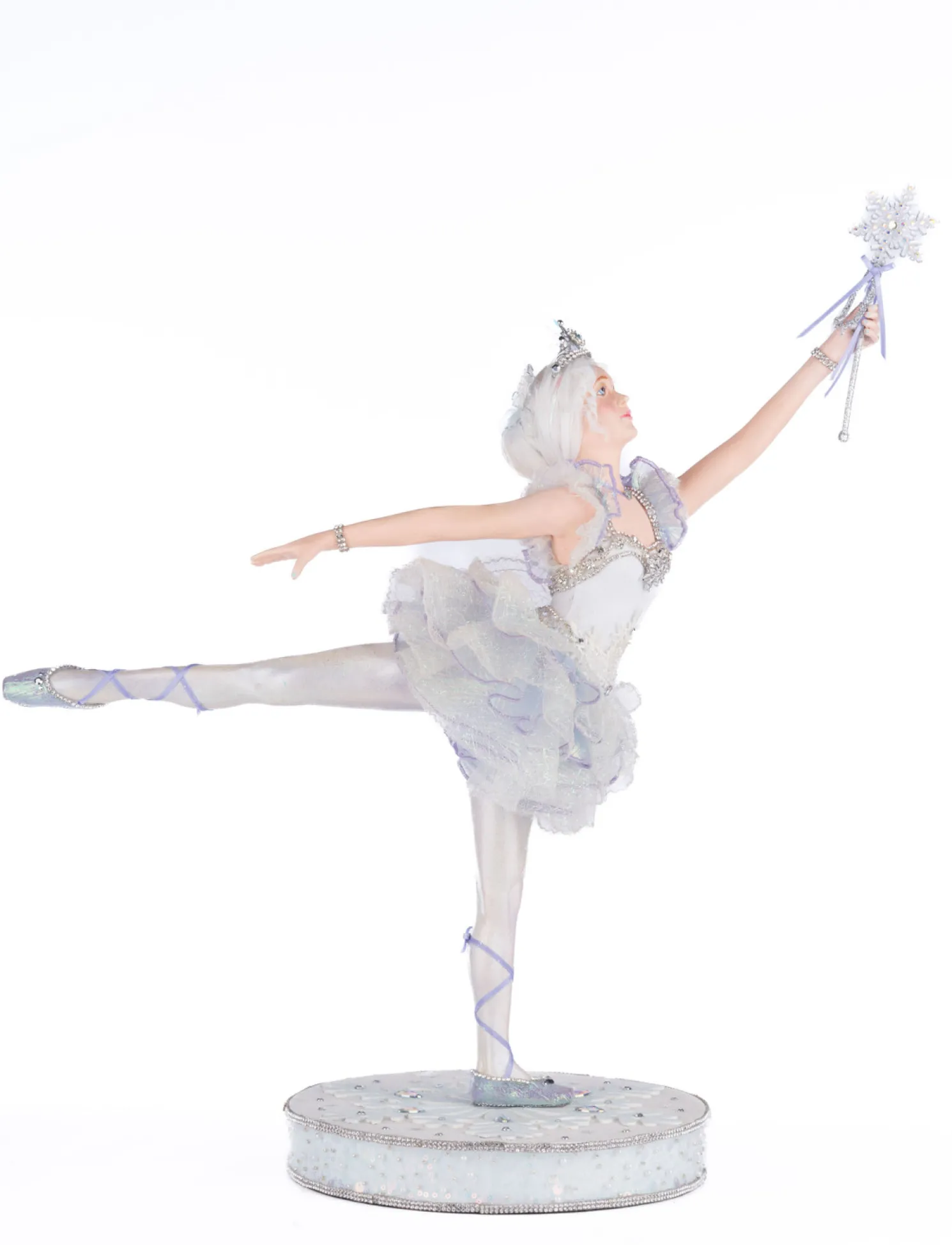 Katherine's Collection 22.5" Crystalline Ice Princess Ballerina Tabletop Christmas Decoration 28-428295