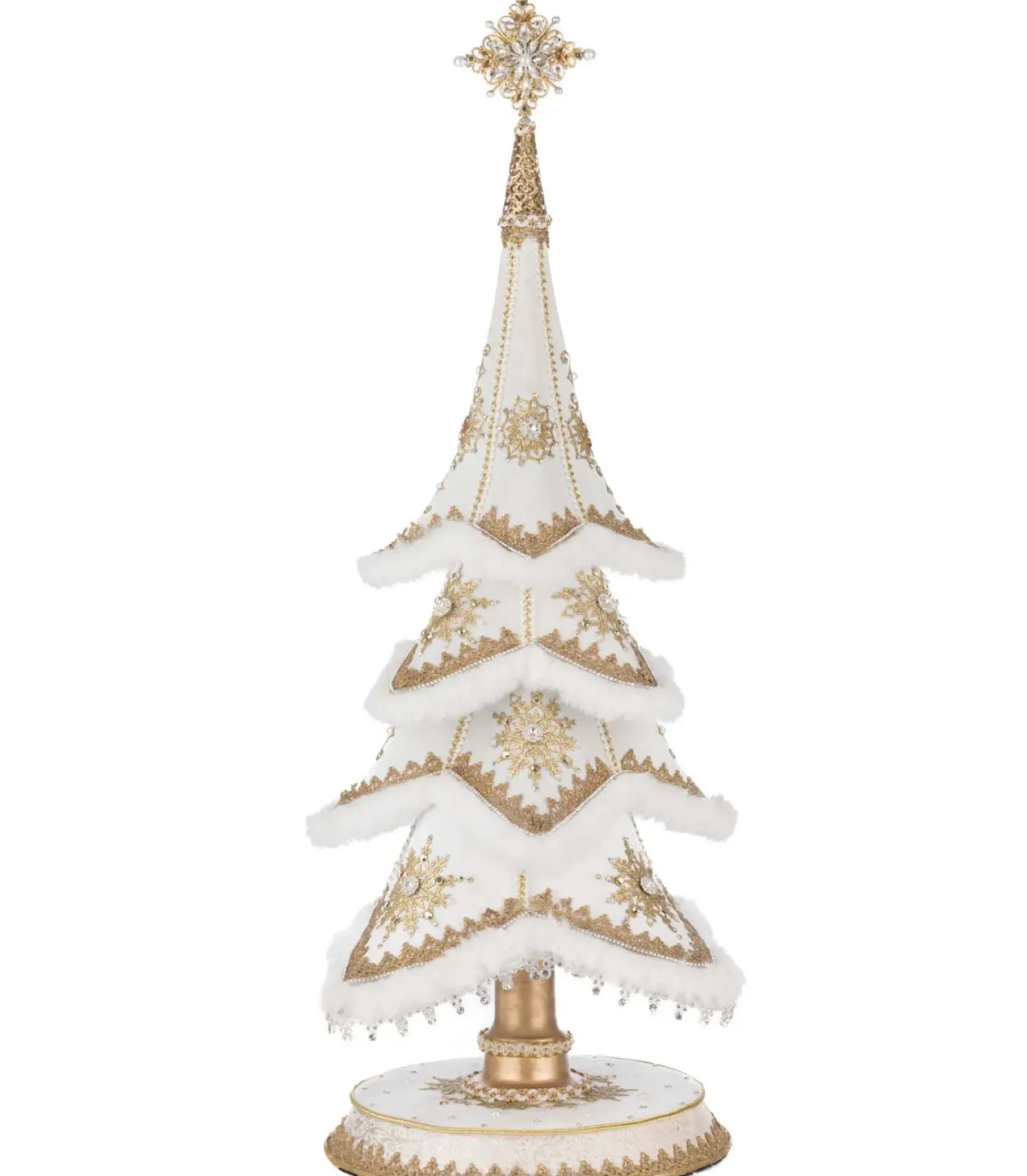Katherine's Collection 28.5" Golden Bells of Brilliance Tabletop Tree Christmas Decoration 28-528758