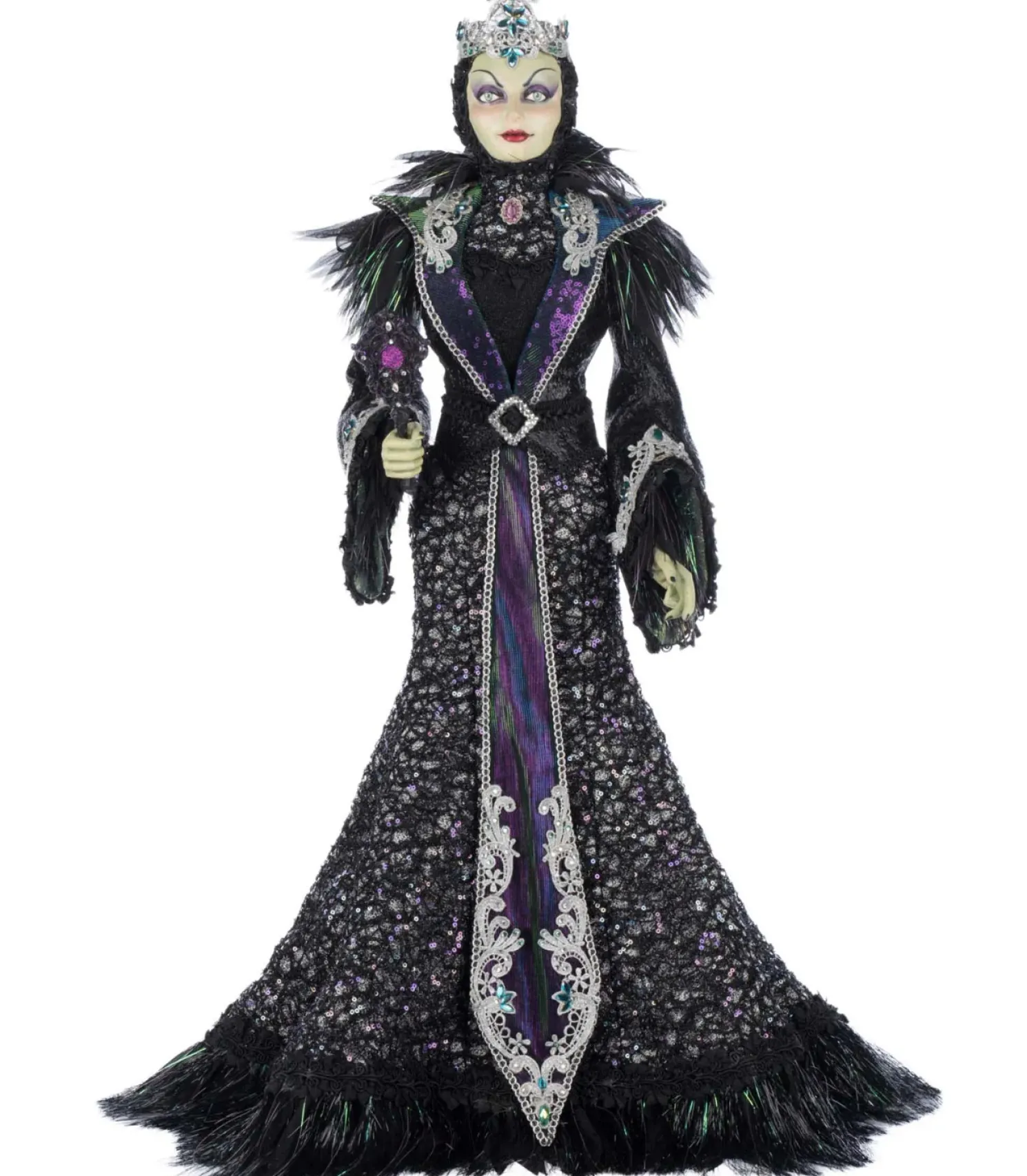 Katherine's Collection 29" Wicked Queen Drusilla Doll Halloween Decoration 28-528612