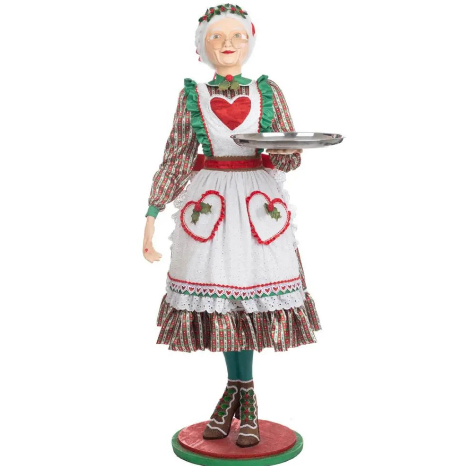 Katherine's Collection 58" Life Size Seasoned Greetings Mama Maple Server Figure 28-328735