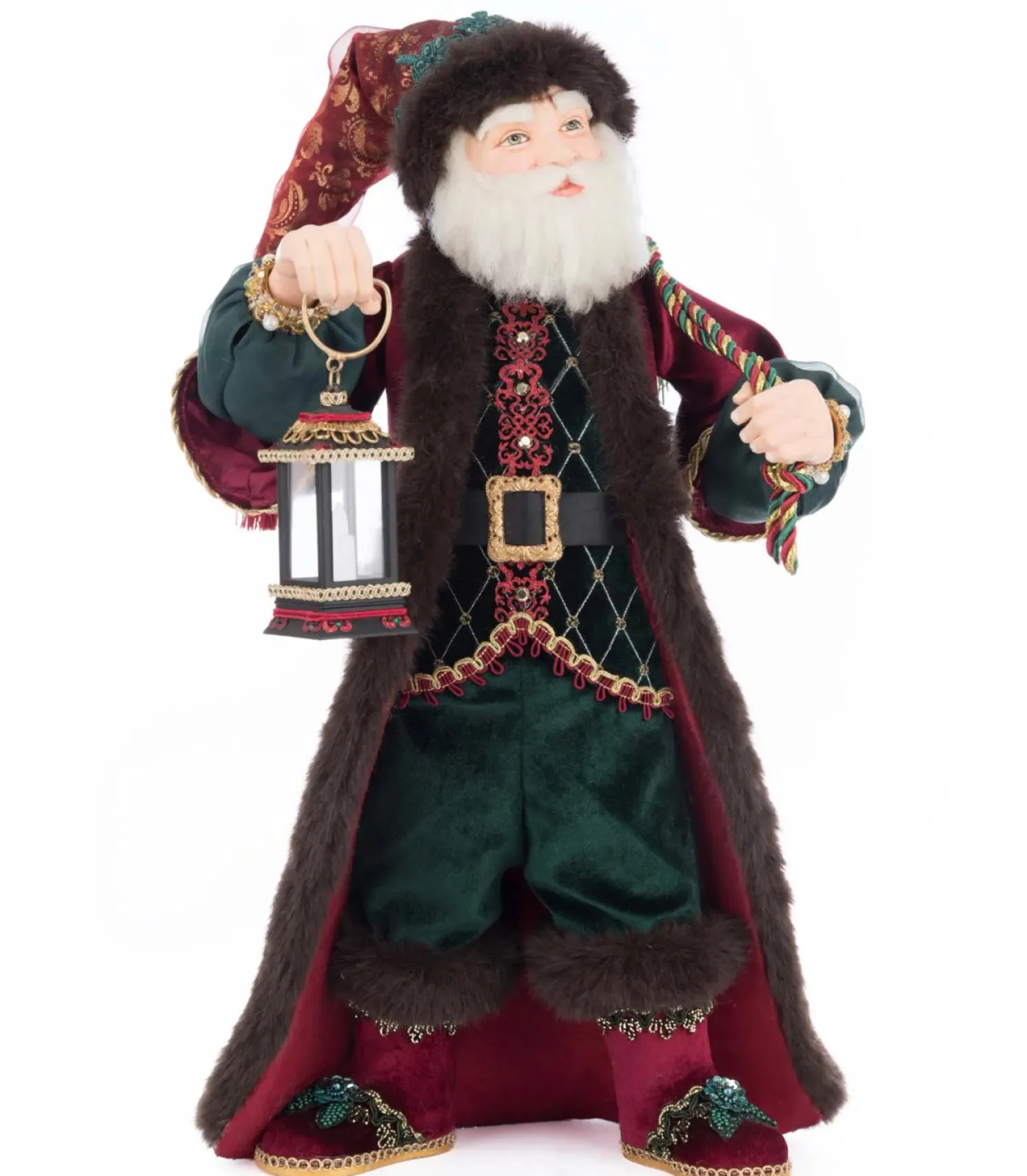 Katherine's Collection 17.5" Winter Balsam and Berry Father Nicolas Balsam Tabletop Christmas Decoration 28-528793
