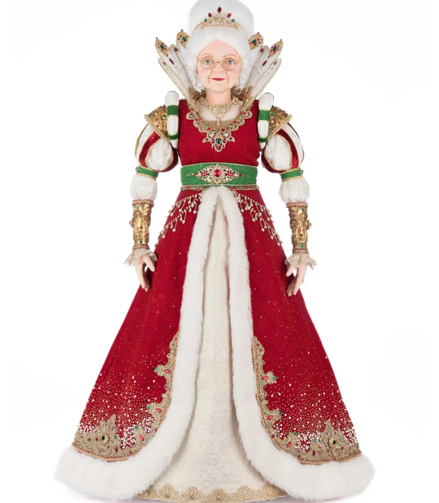 Katherine's Collection 33.25" Royal Christmas Ball Queen Noelle Claus of the North Pole Doll 28-528801