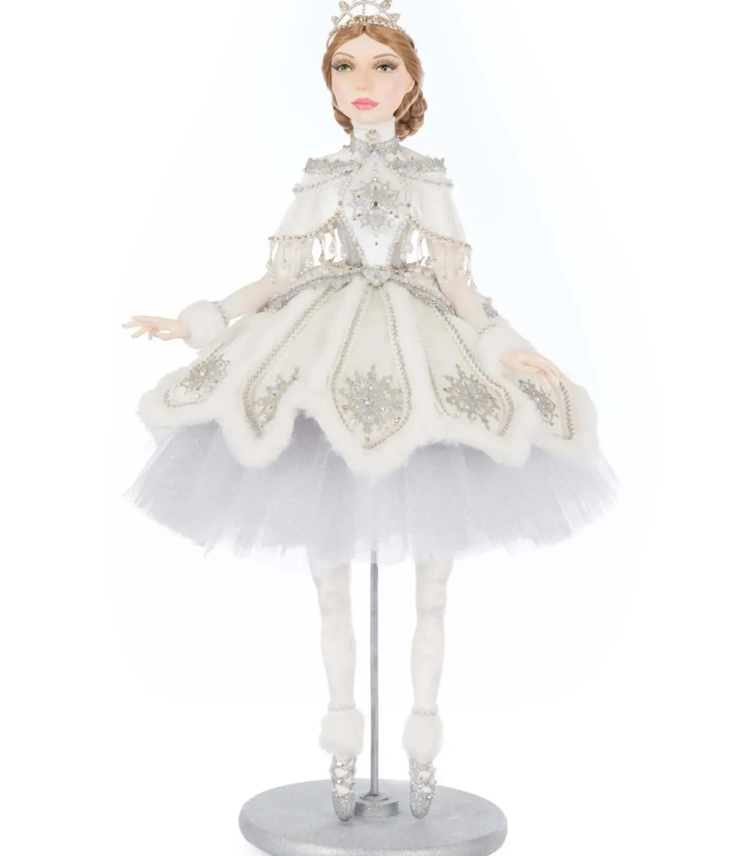Katherine's Collection 28" Bells of Brilliance Selena Silver Ballerina Doll 28-528754