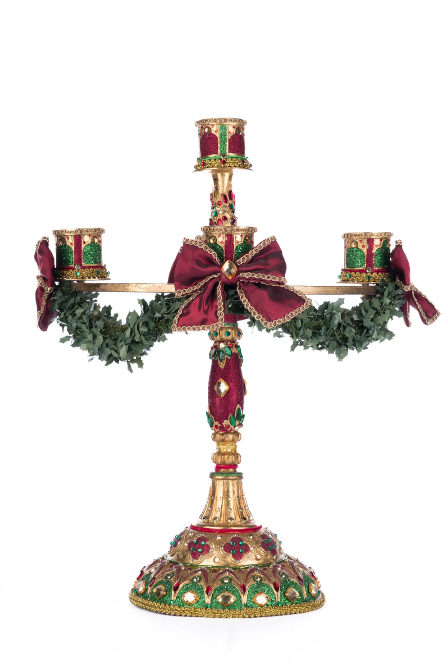 Katherine's Collection 31" Christmas Castle Candelabra 28-428252