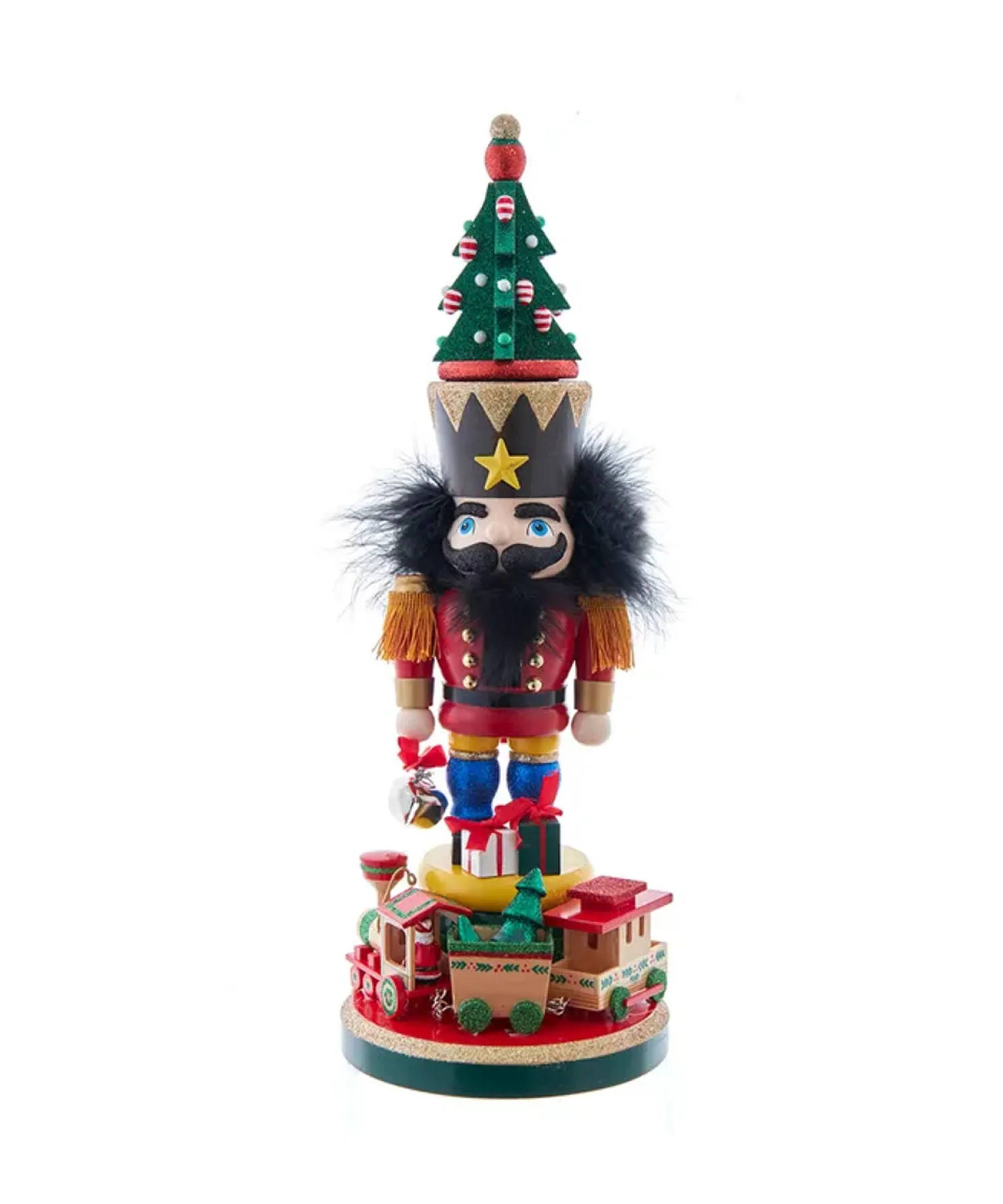 Kurt Adler 18.5" Hollywood Nutcrackers With Train Nutcracker HA0786