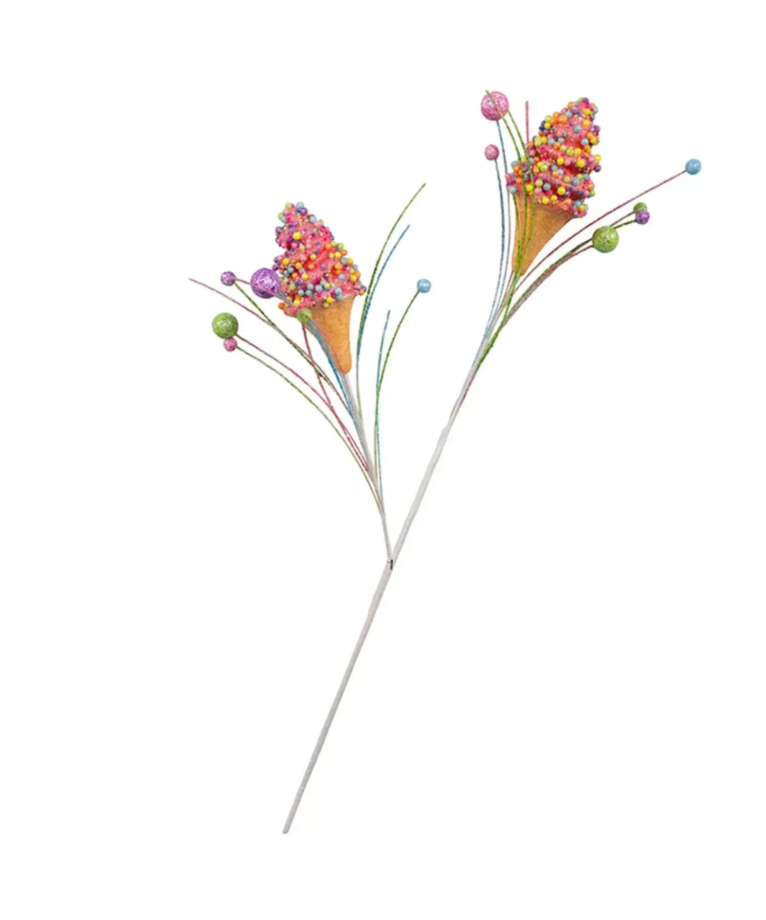 Kurt Adler 27" Ice Cream Pick Christmas Tree Accessory C9446