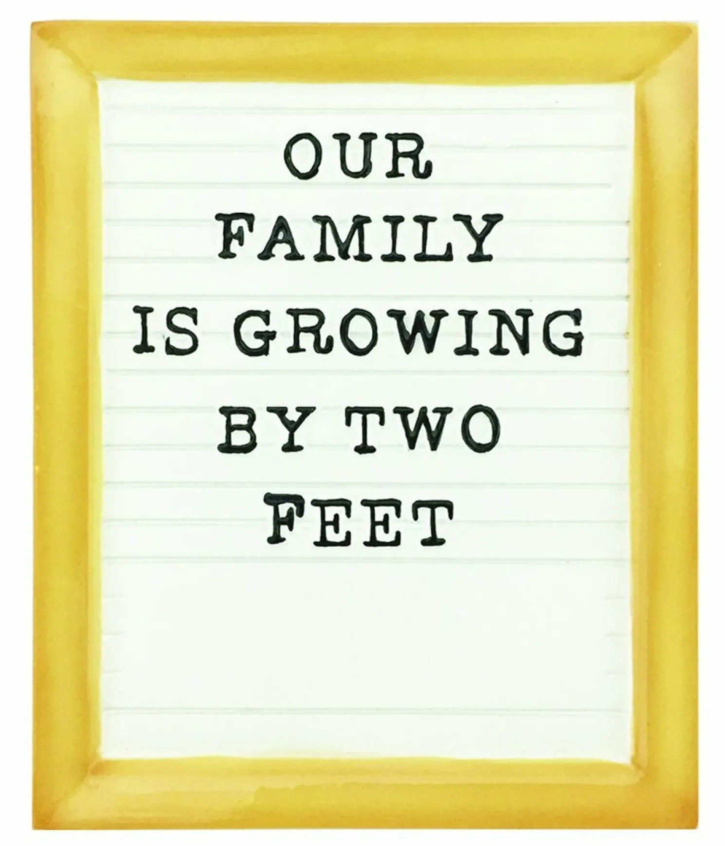 Letter Board Personalized Christmas Ornament OR2181