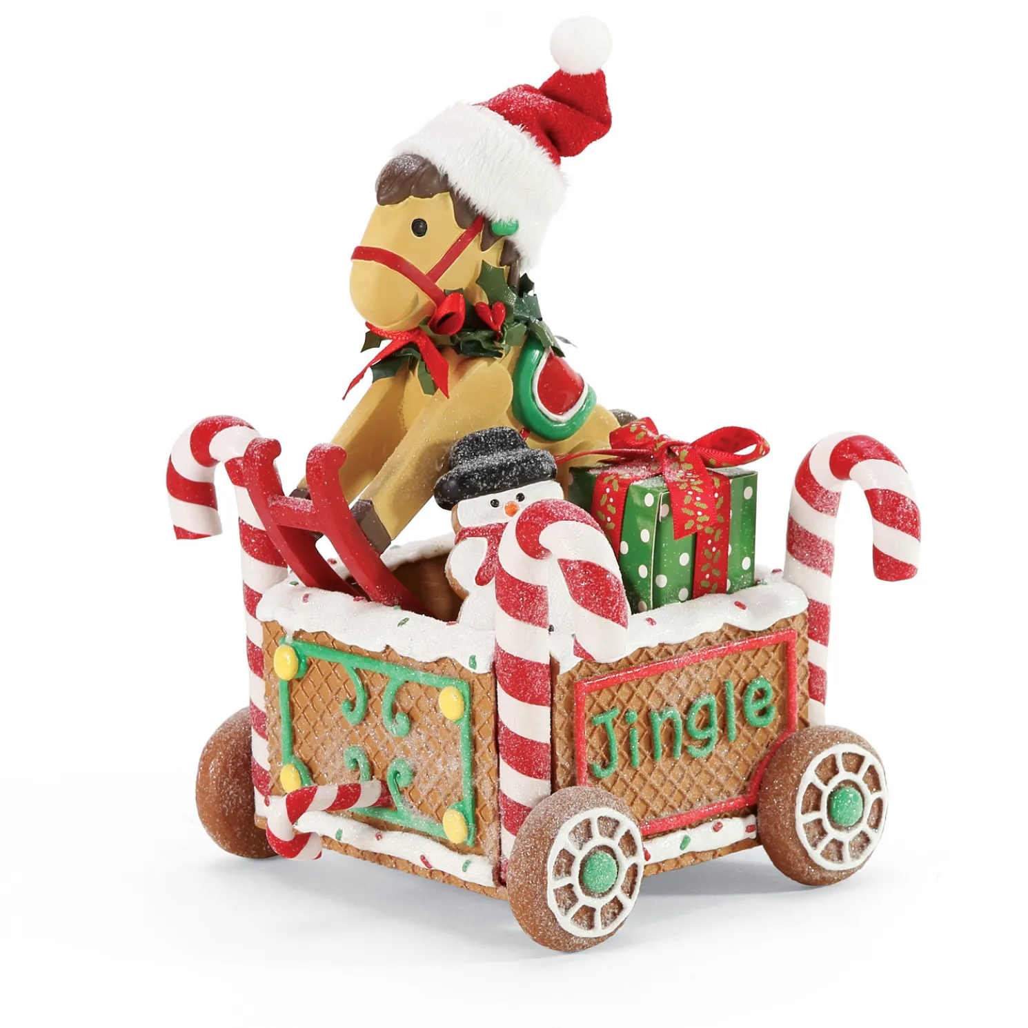 Possible Dreams Santa Gingerbread Train Set