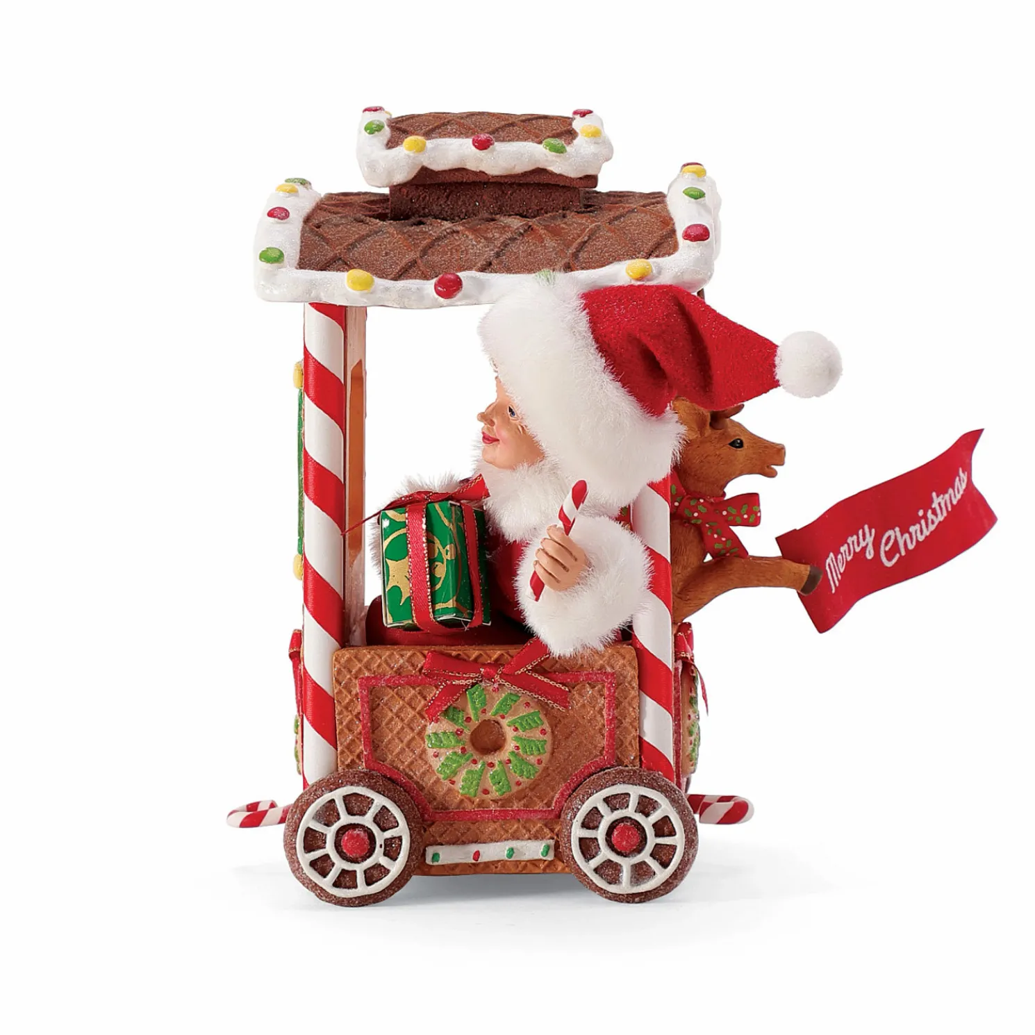 Possible Dreams Santa Gingerbread Train Set