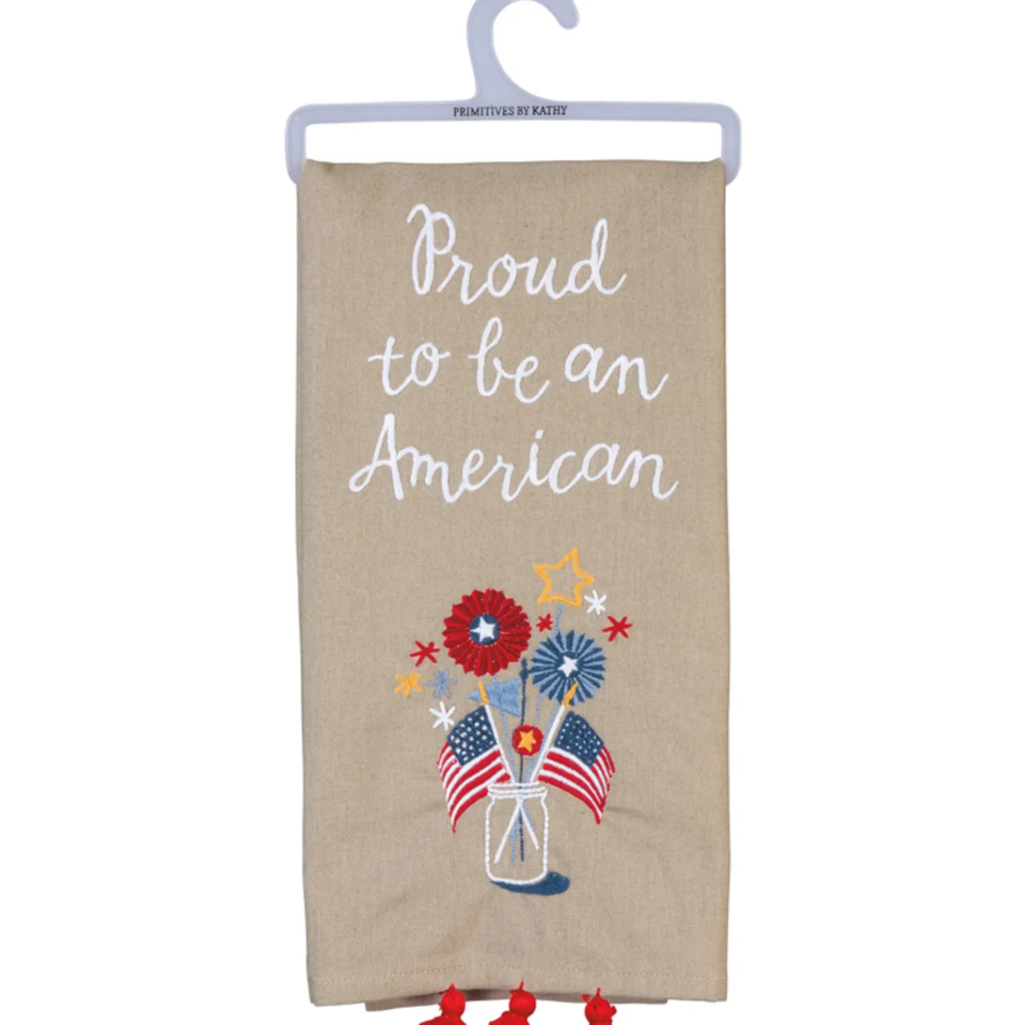 Primitives By Kathy Proud To Be An American Kitchen Towel 100720