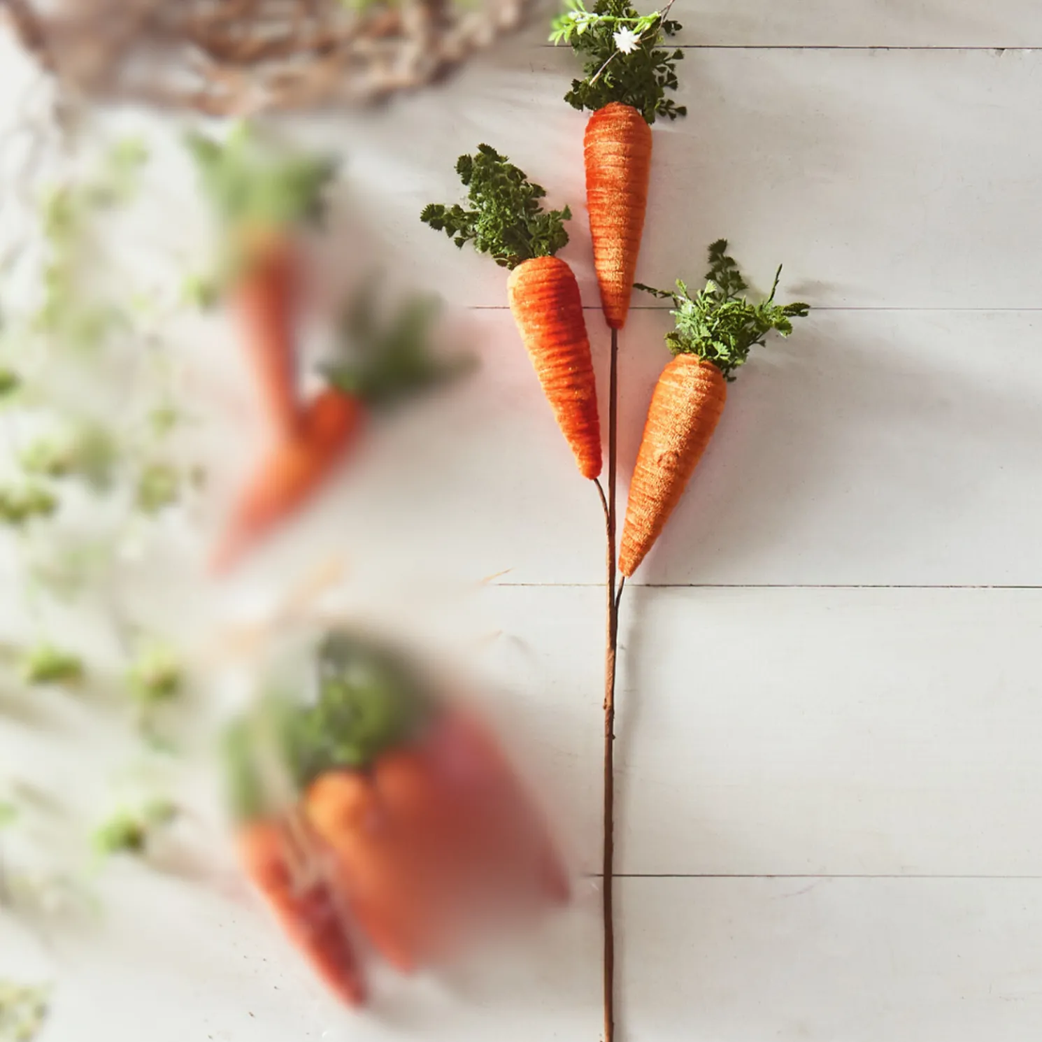 Raz 28" Carrot Spray Easter Decoration F4406613