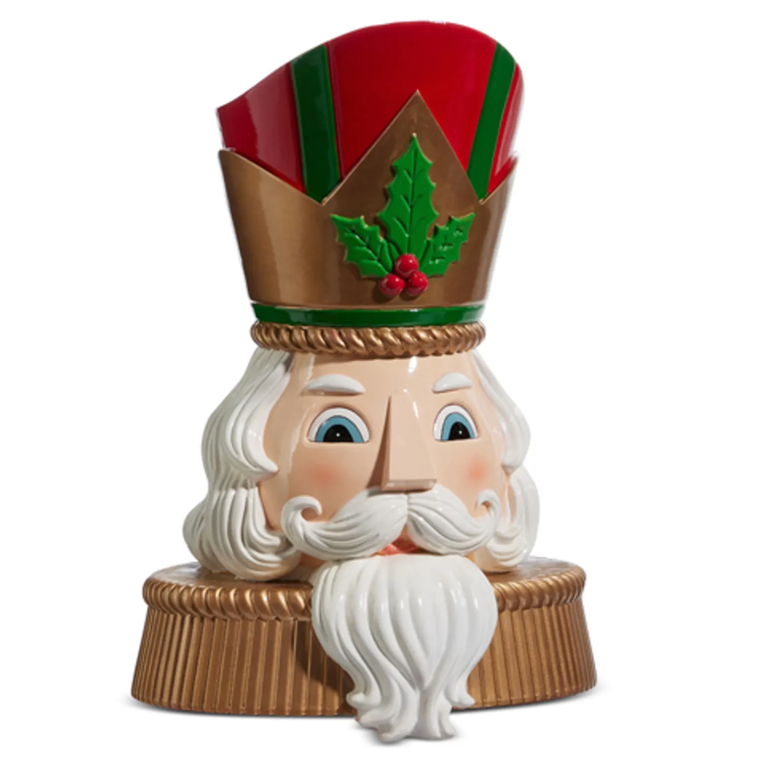 Raz 16.5" Christmas Nutcracker Bust Hanging Wall Decoration 4457671