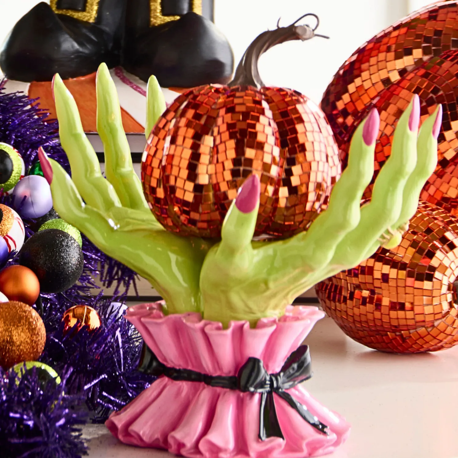 Raz 10" Decorative Witch Hands Halloween Decoration 4510461