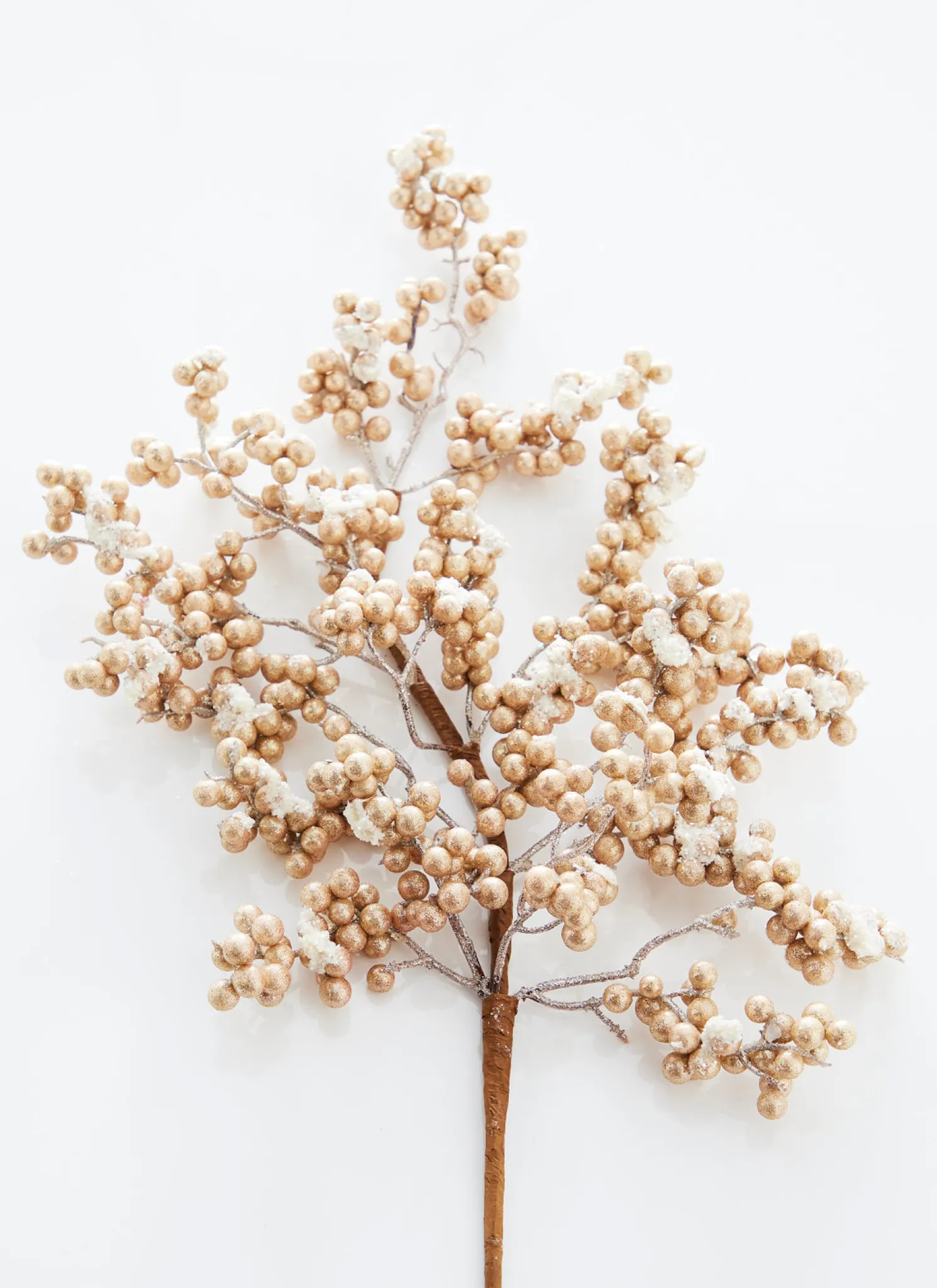 Raz 32" Gold Berry Cluster Christmas Tree Spray F4202336