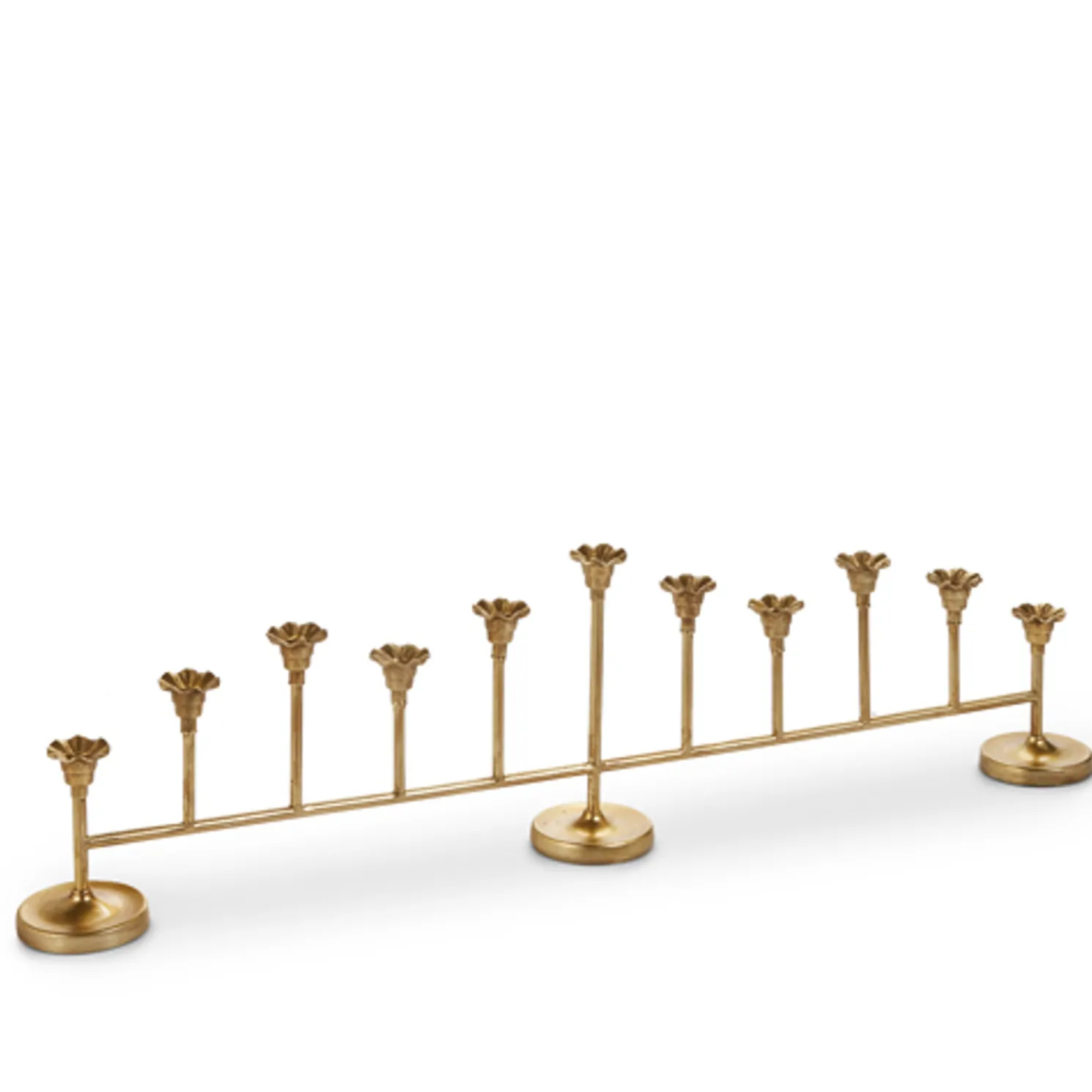 Raz 28.75" Gold Candelabra Christmas Decoration 4528027