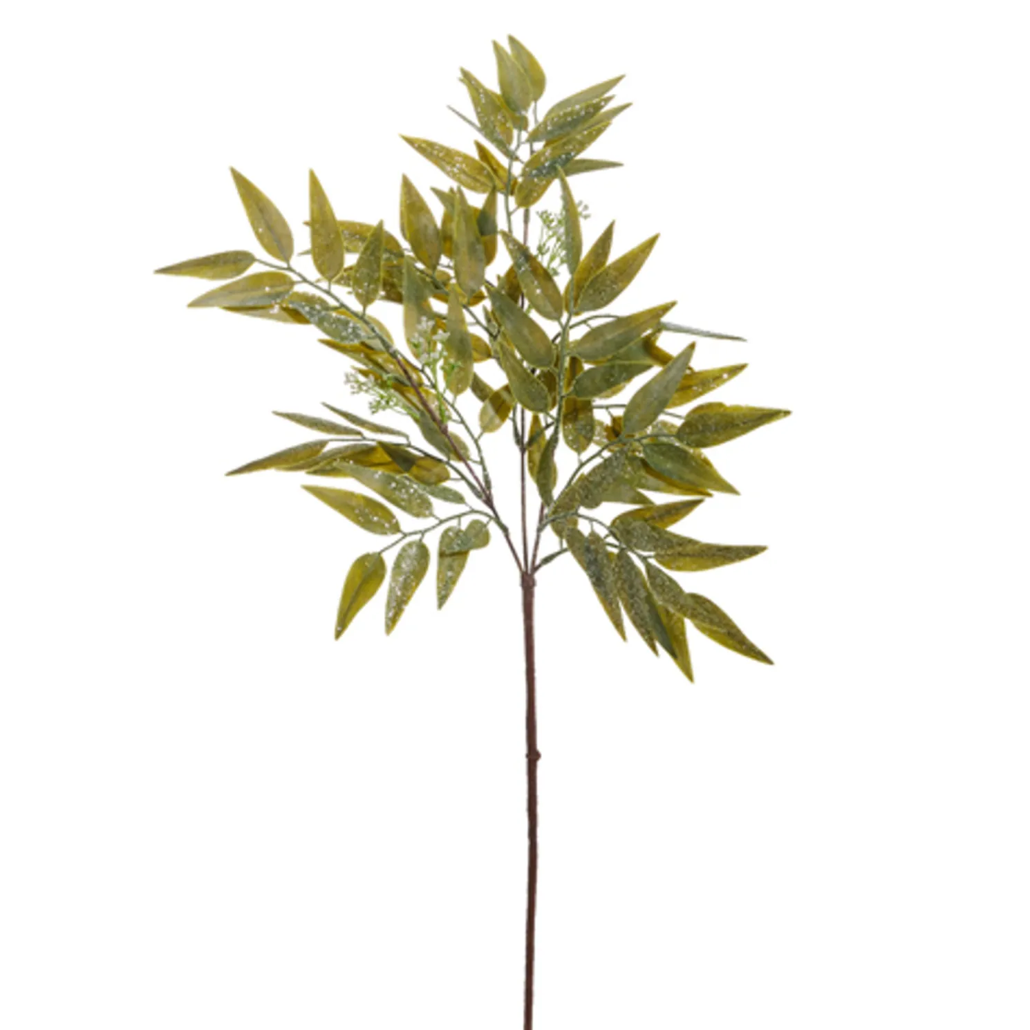 Raz 19.5" Gold Glittered Bamboo Christmas Tree Pick F4422736