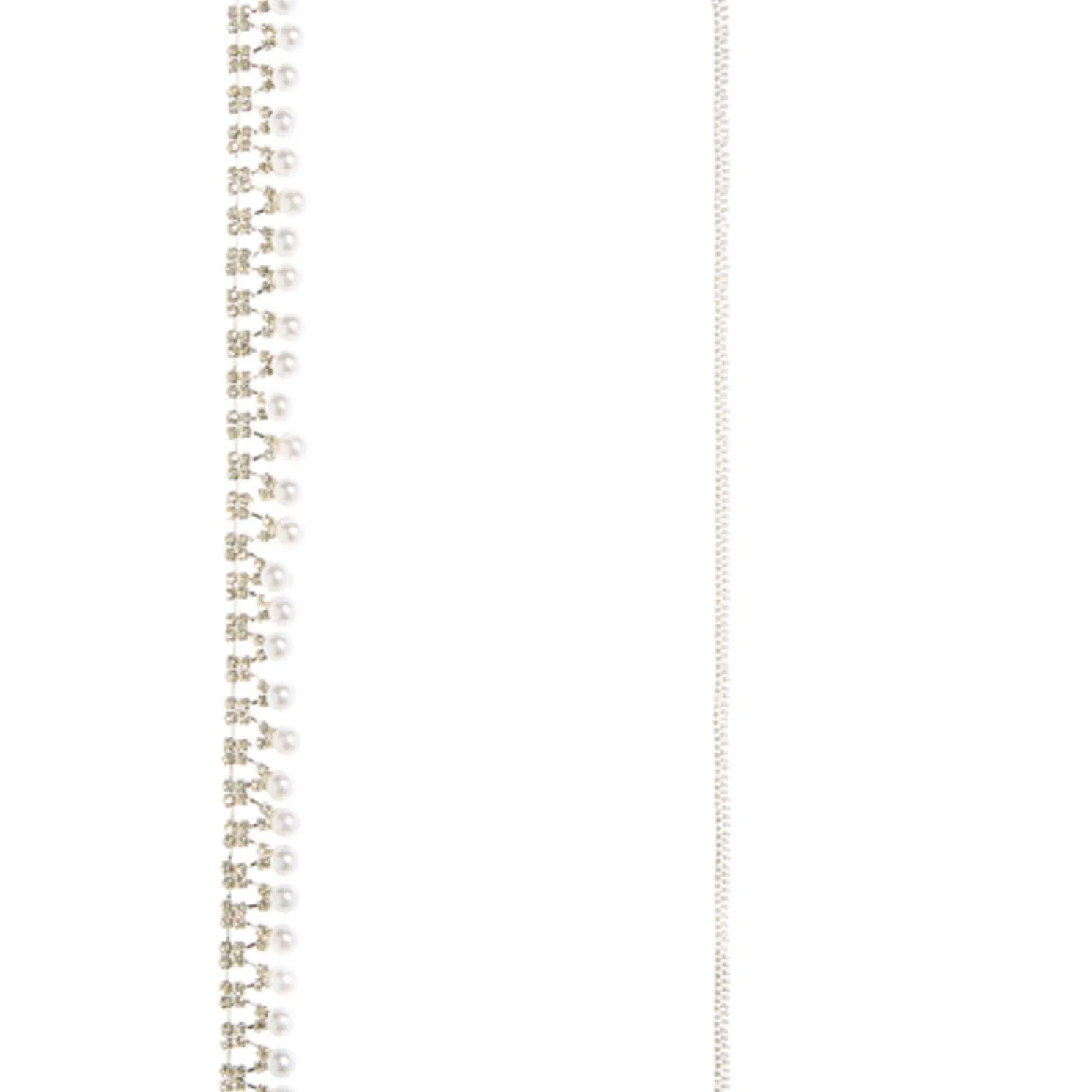 Raz 6' Jewel and Pearl Christmas Tree Garland G4513500