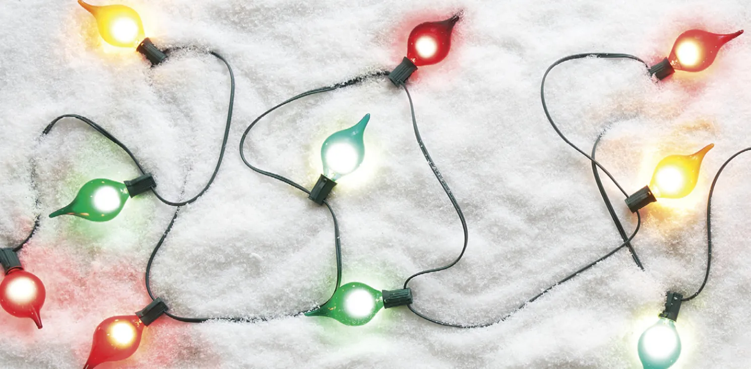 Raz 14' Kismet Glass Christmas Light Strand L4137001