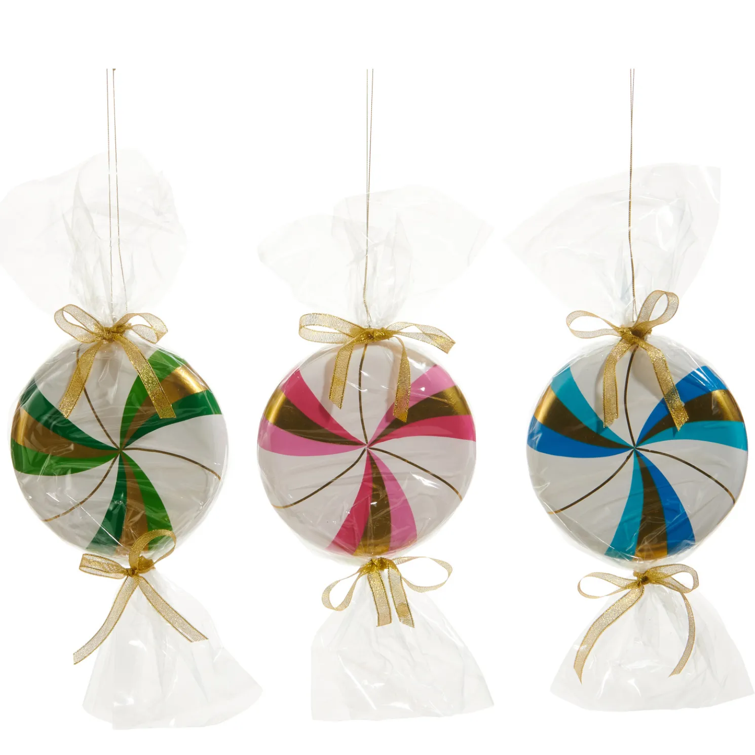 Raz 14" Large Peppermint Candy Christmas Ornament 4532876