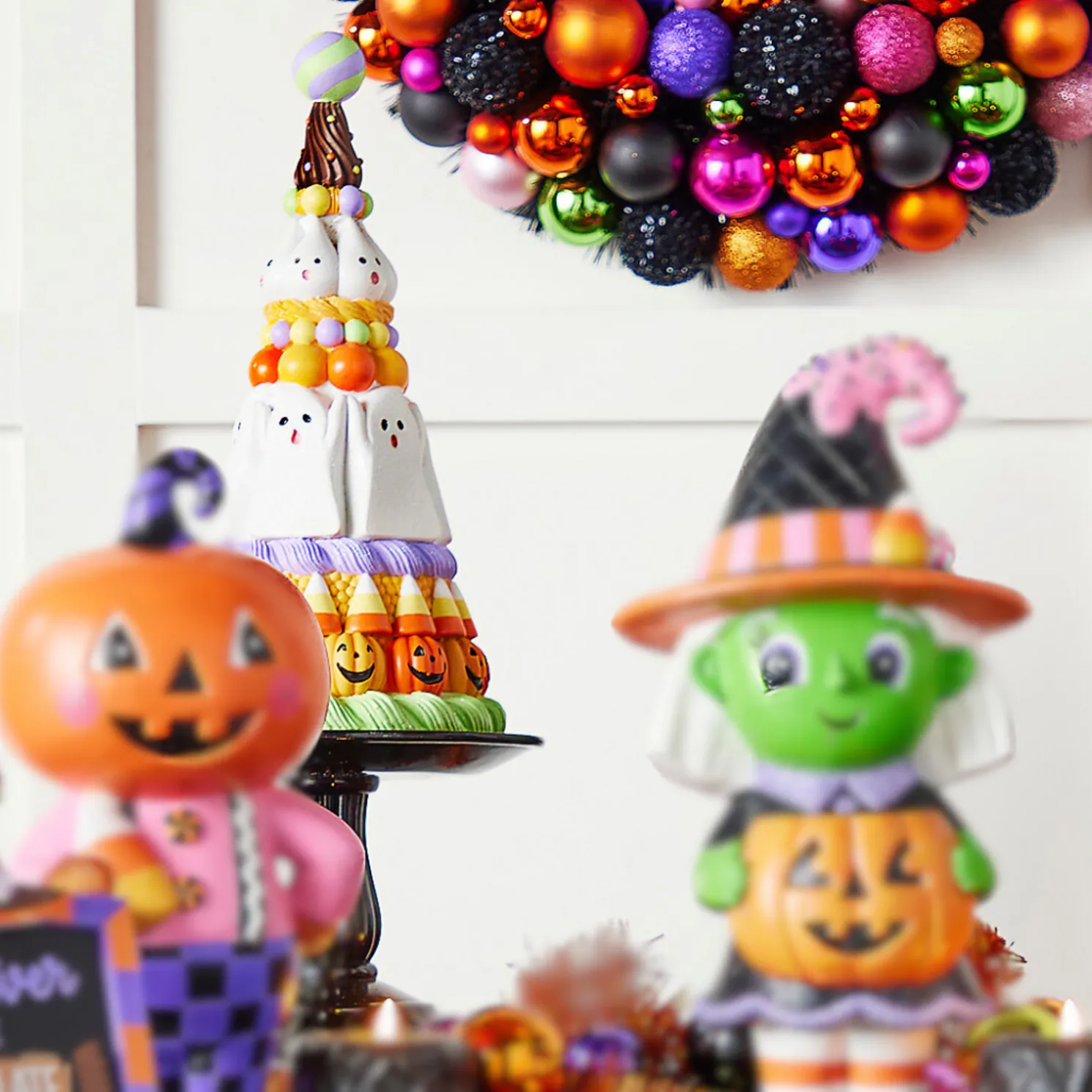 Raz 20" Large Spooky Cake Tree Halloween Decoration 4510319