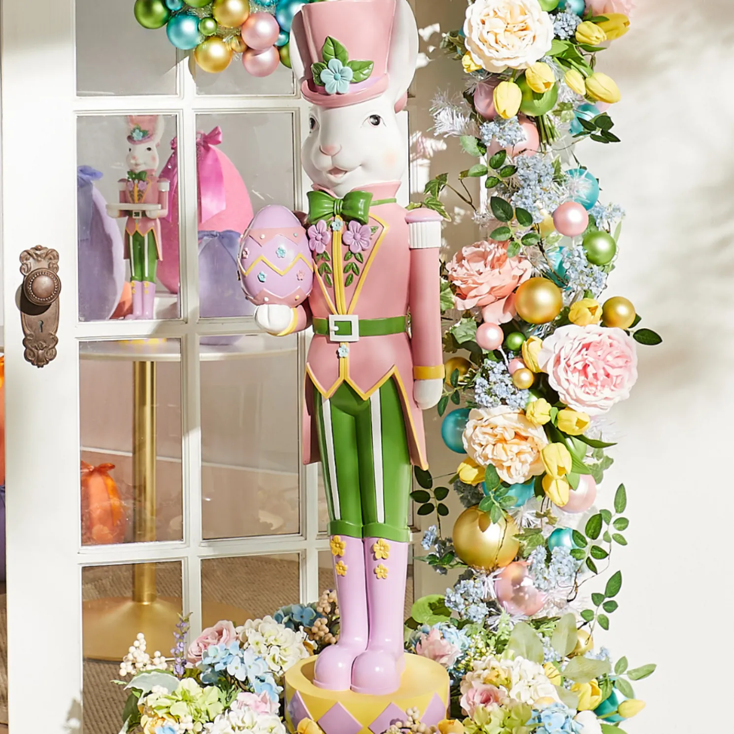 Raz 37" Large Traditional Easter Bunny Figure 4501601