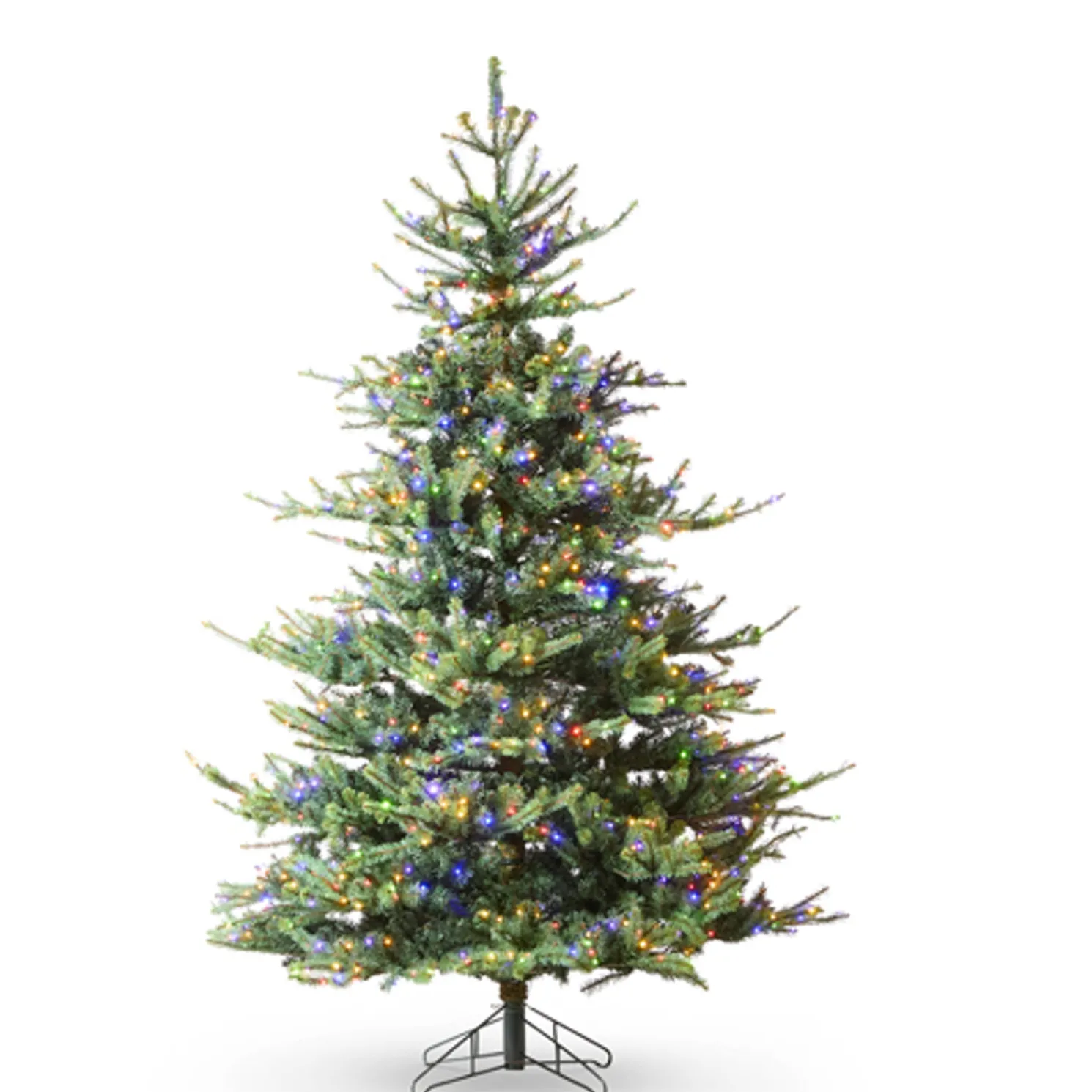 Raz 7.5' or 9' Deluxe Rocky Mountain Spruce with Brilliant Color Change LED Lights