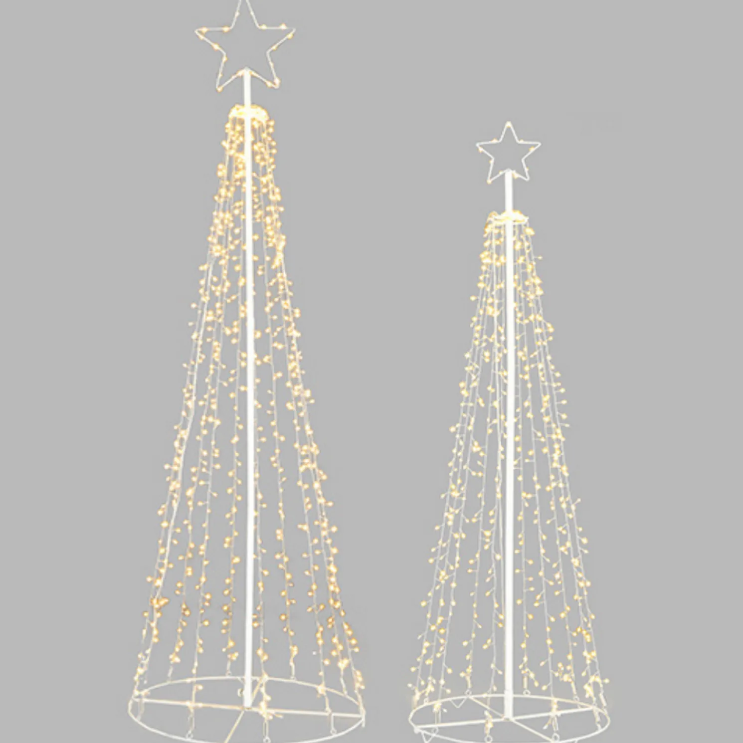 Raz 4.5' or 6' Lighted Tree Outdoor Christmas Decoration