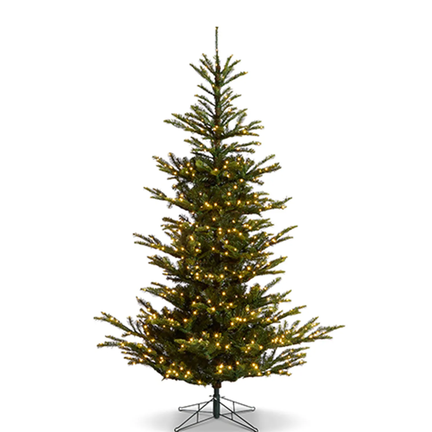 Raz 7.5' or 9' Norwegian Spruce with Brilliant Color Change LED Lights Christmas Tree