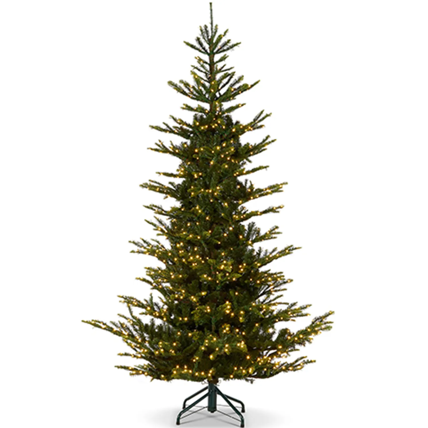 Raz 7.5' or 9' Norwegian Spruce with Brilliant Color Change LED Lights Christmas Tree