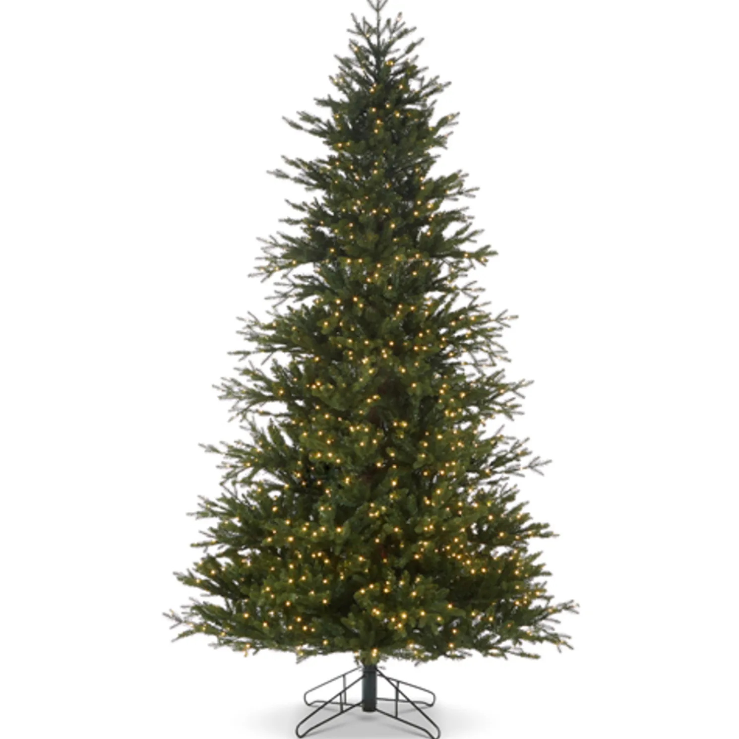 Raz 7.5' or 9' O Tannenbaum Nordic Fir Real Feel Christmas Tree with Brilliant LED Lights