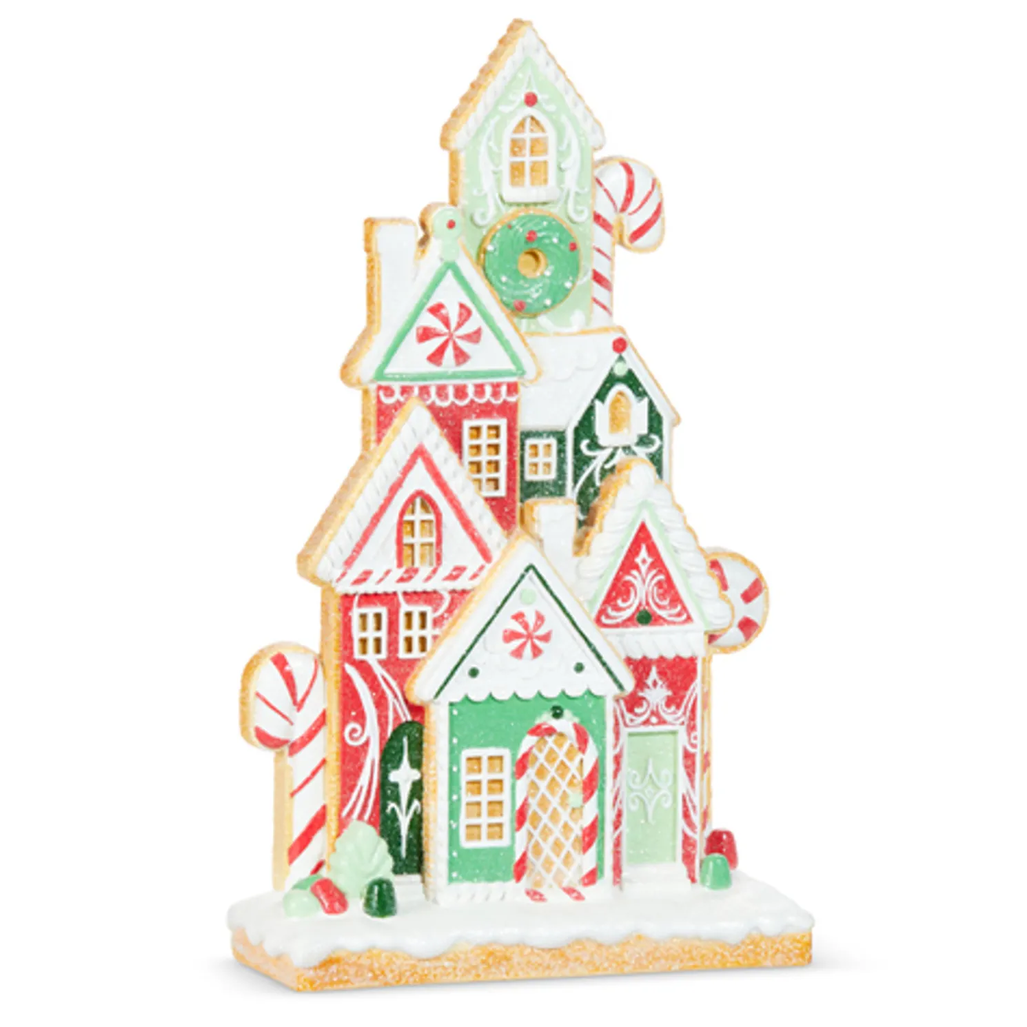 Raz 16" Peppermint Gingerbread Village Christmas Figure 4510373