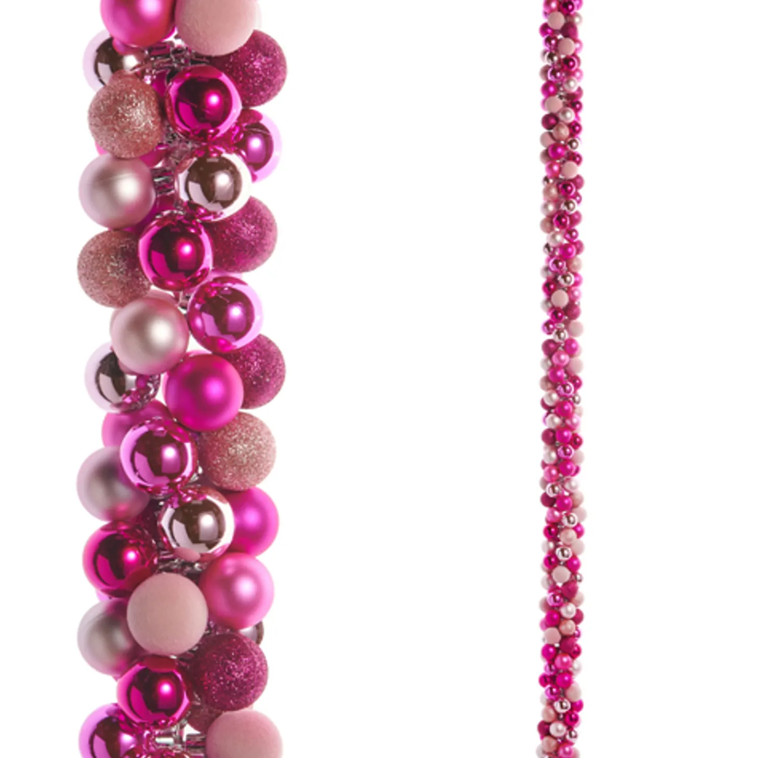 Raz 5' Pink Ball Garland G4532833