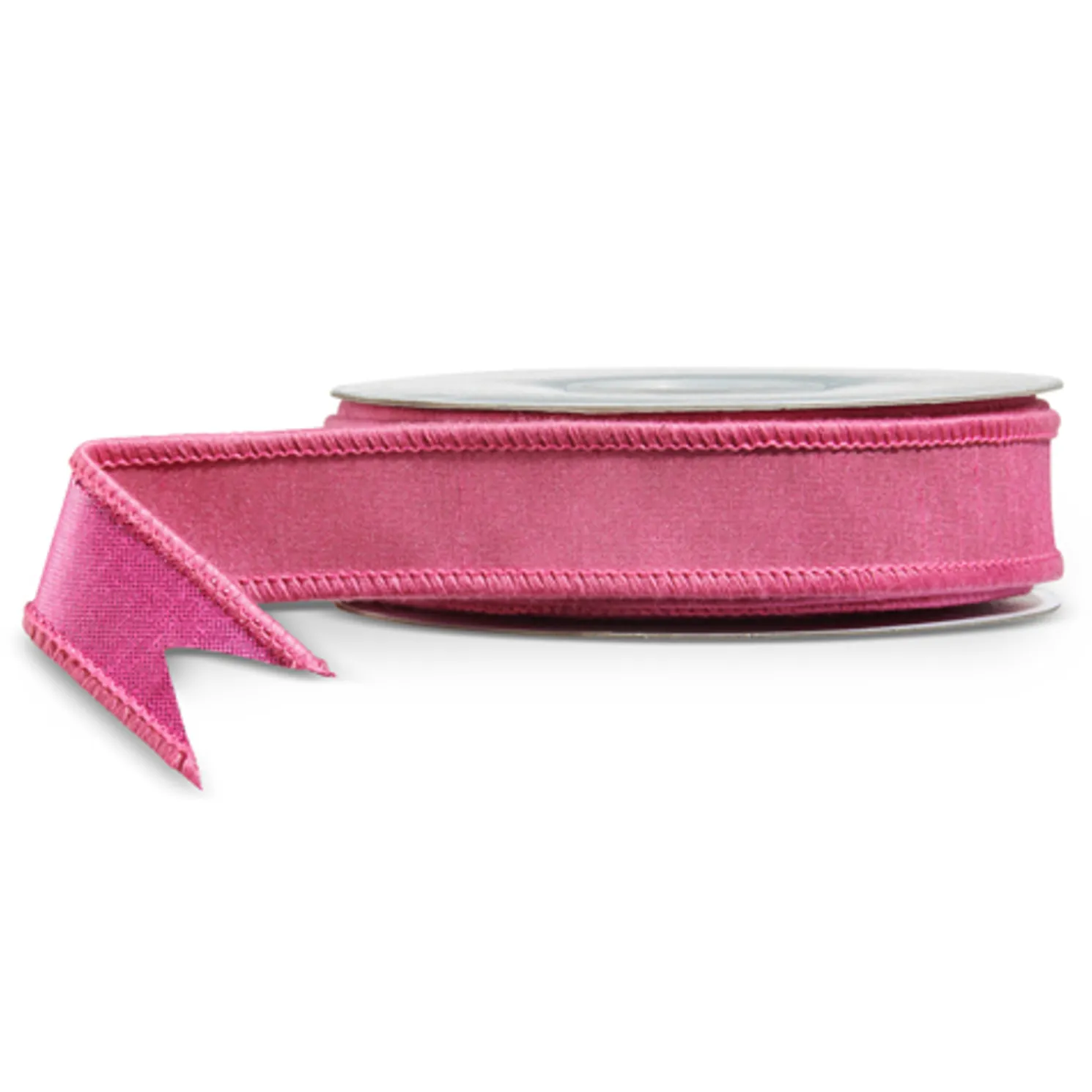 Raz 1" Pink Wired Christmas Ribbon XR4527726